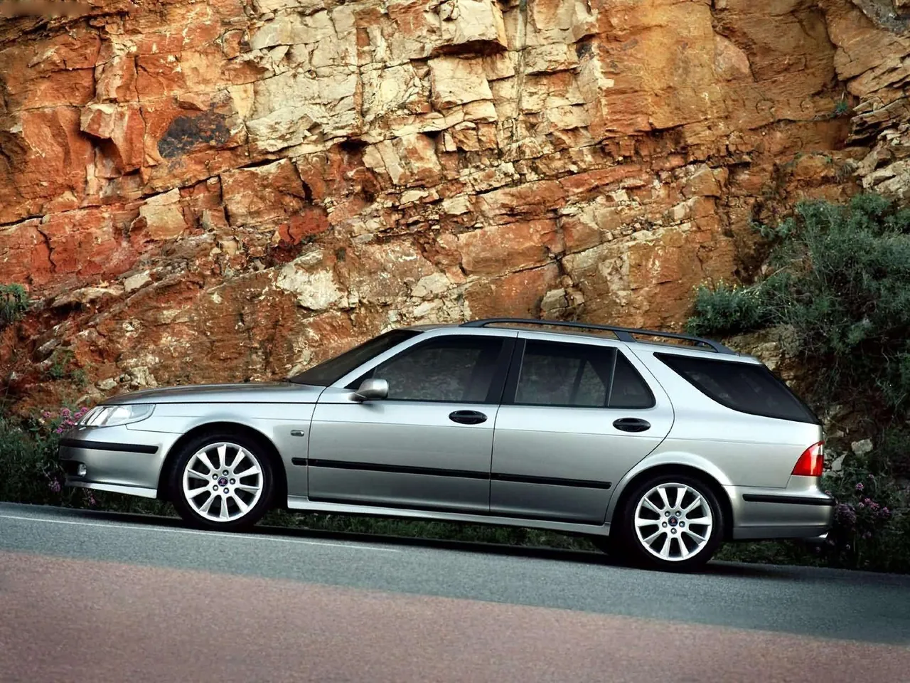 Saab 95 Aero Wagon (2003) – boční profil