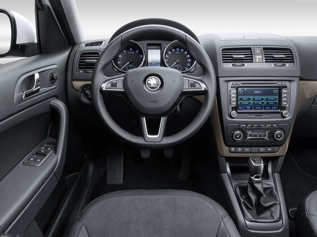 Skoda Yeti (2014) – interiér