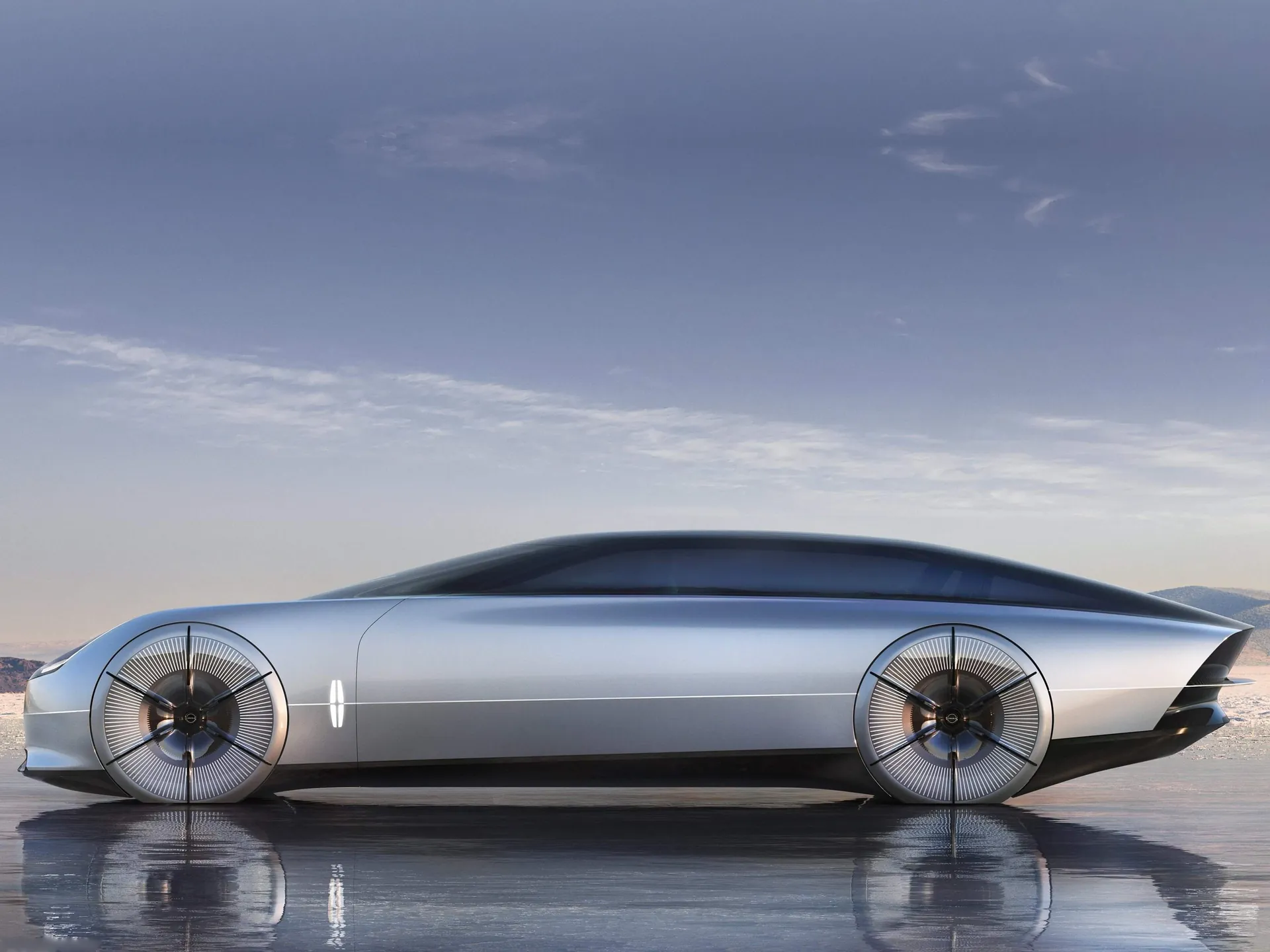 Lincoln Model L100 Concept (2022) – boční profil
