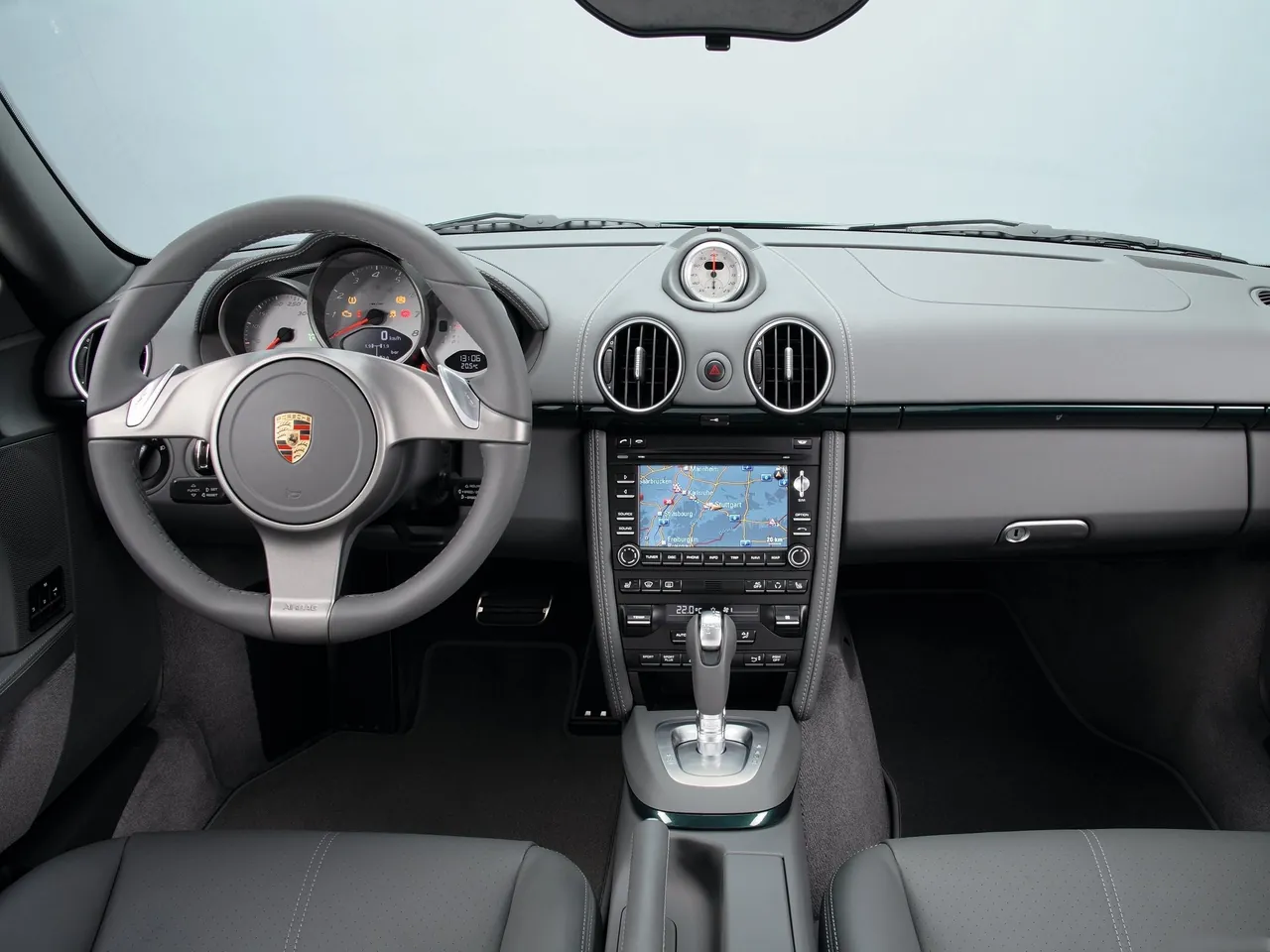 Porsche Cayman S (2009) – interiér