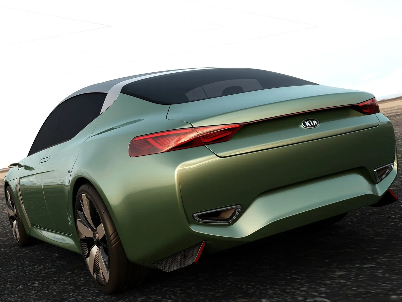 Kia Novo Concept (2015) – zadní tříčtvrteční pohled