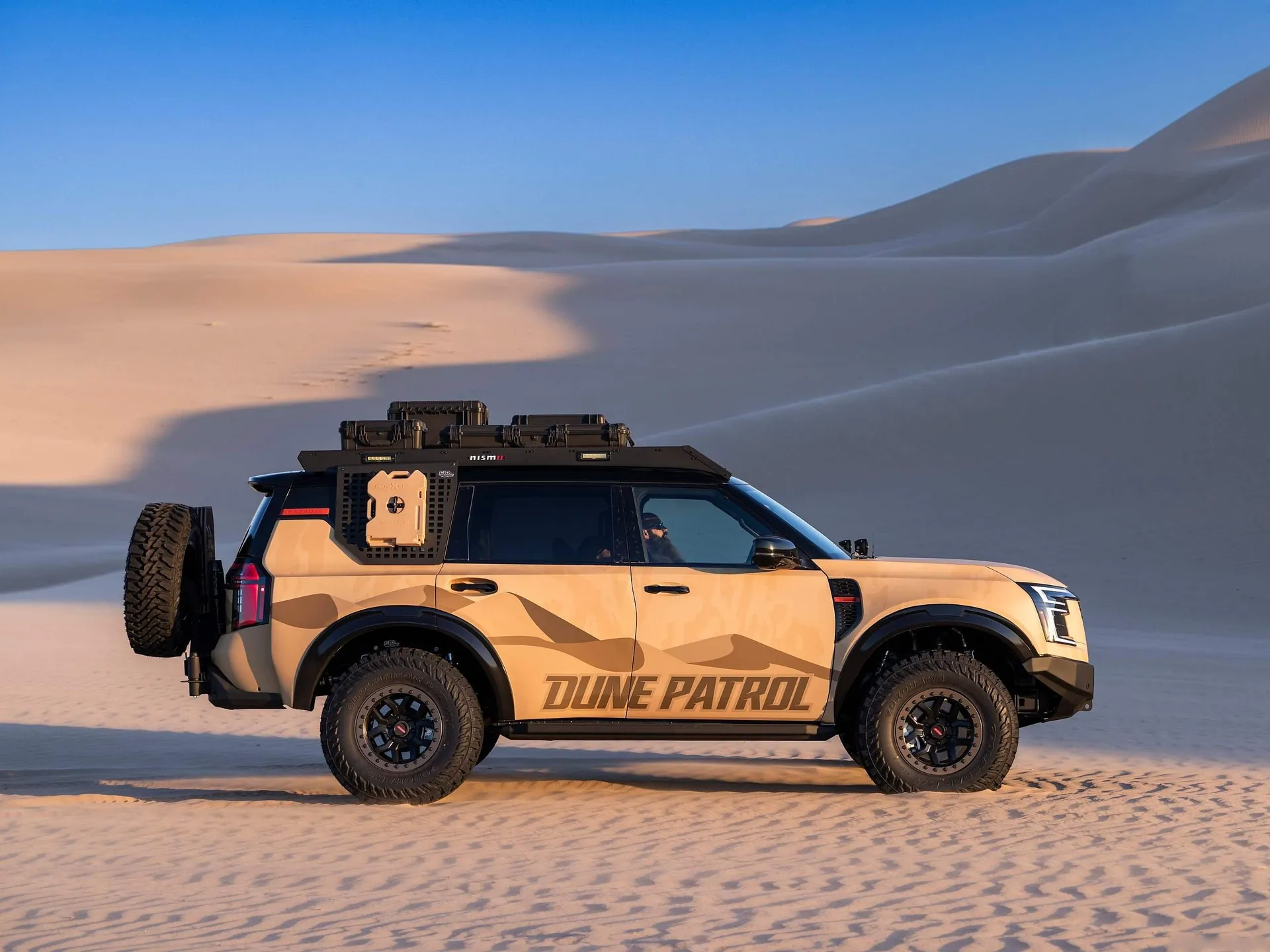 Nissan Dune Patrol Concept (2025) – boční profil