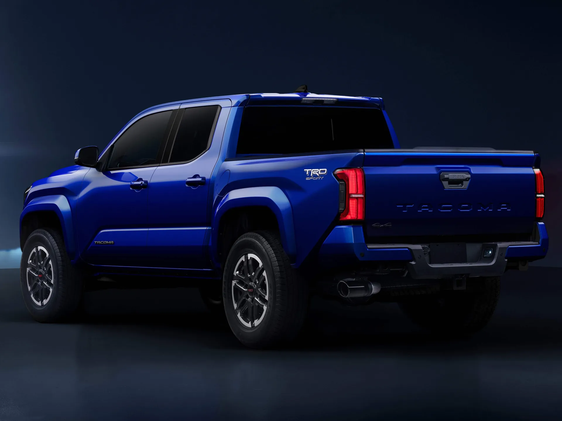 Toyota Tacoma (2024) – zadní tříčtvrteční pohled