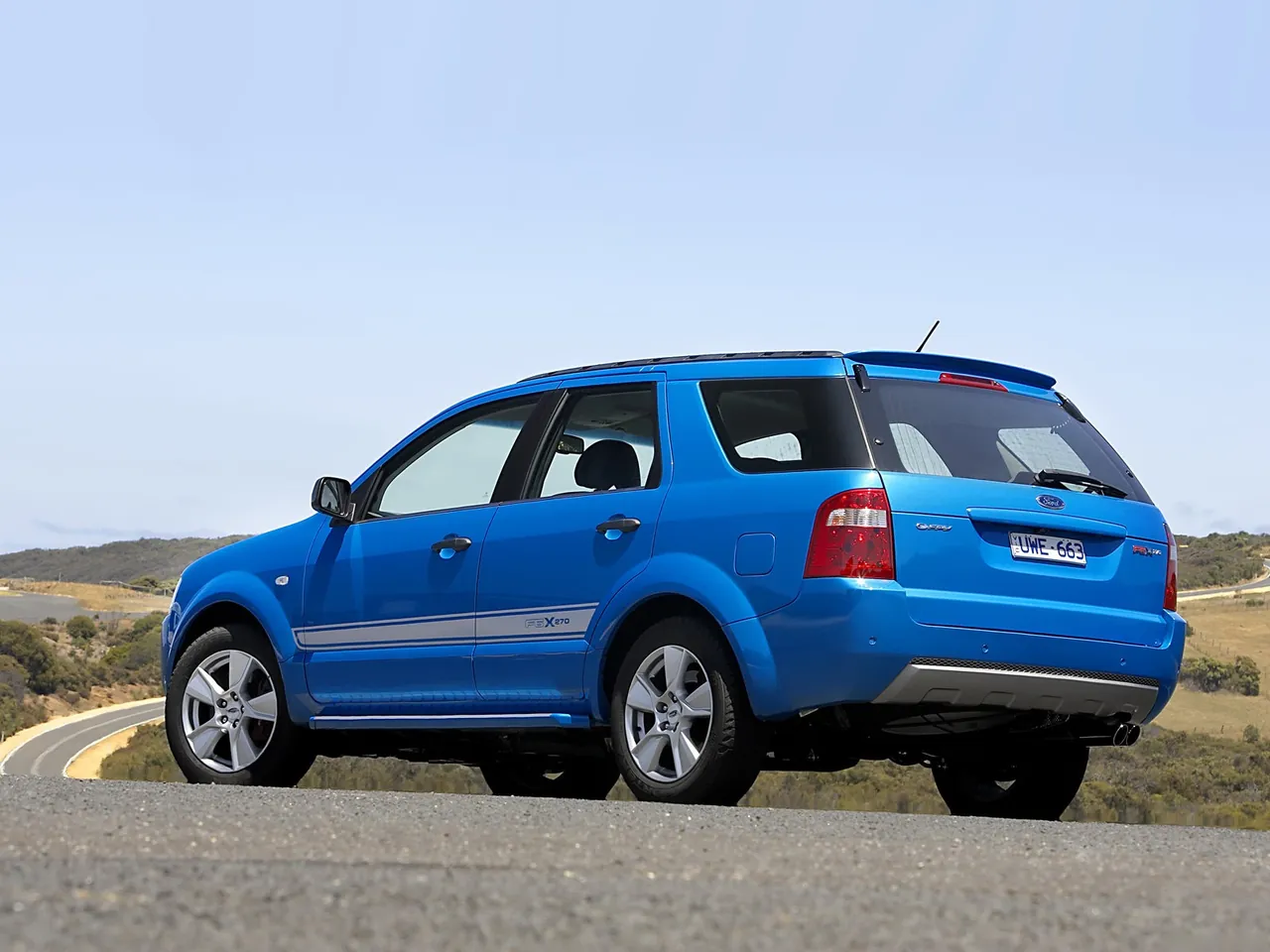 FPV F6X (2008) – zadní tříčtvrteční pohled