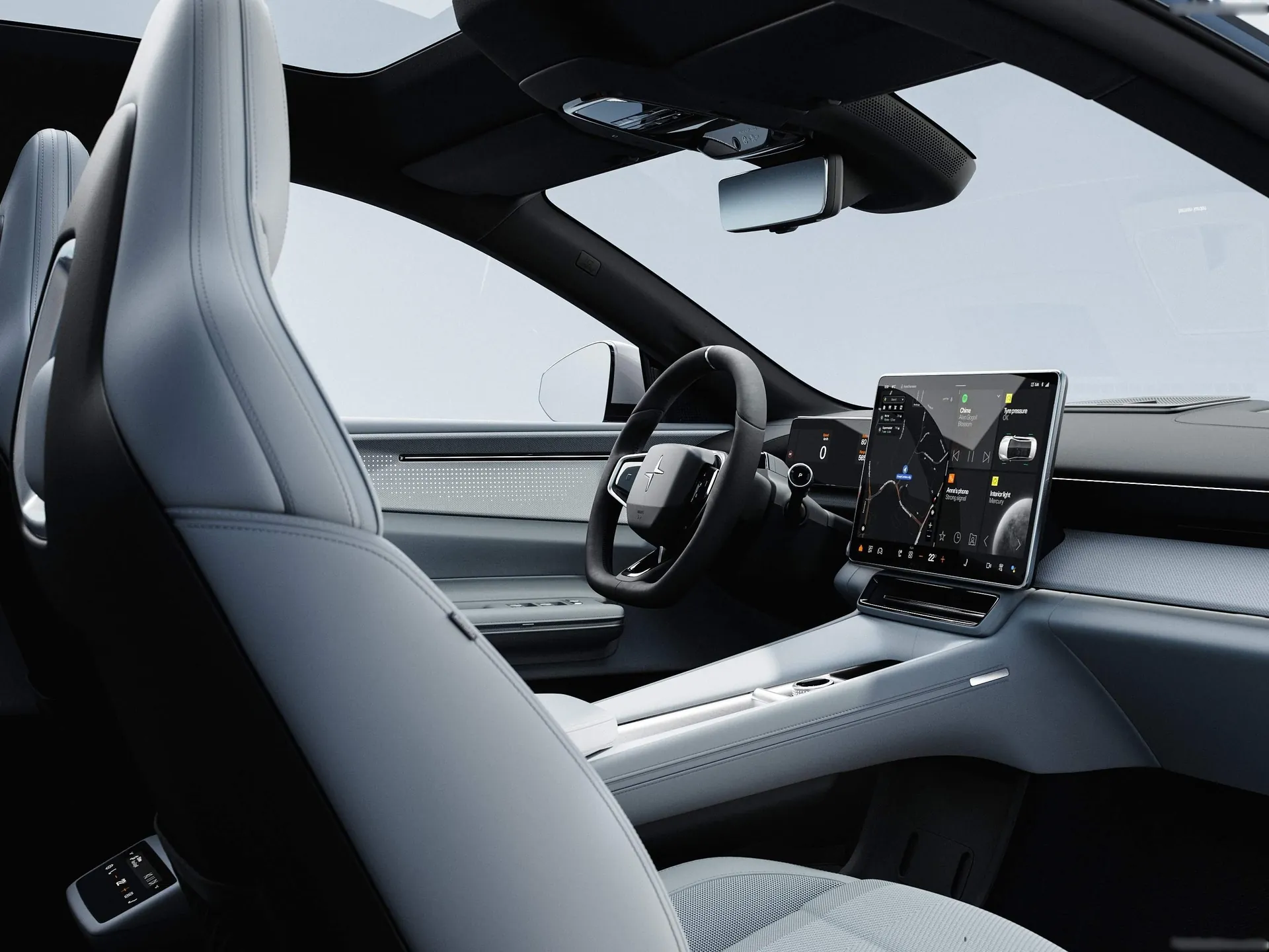 Polestar 4 (2024) – interiér