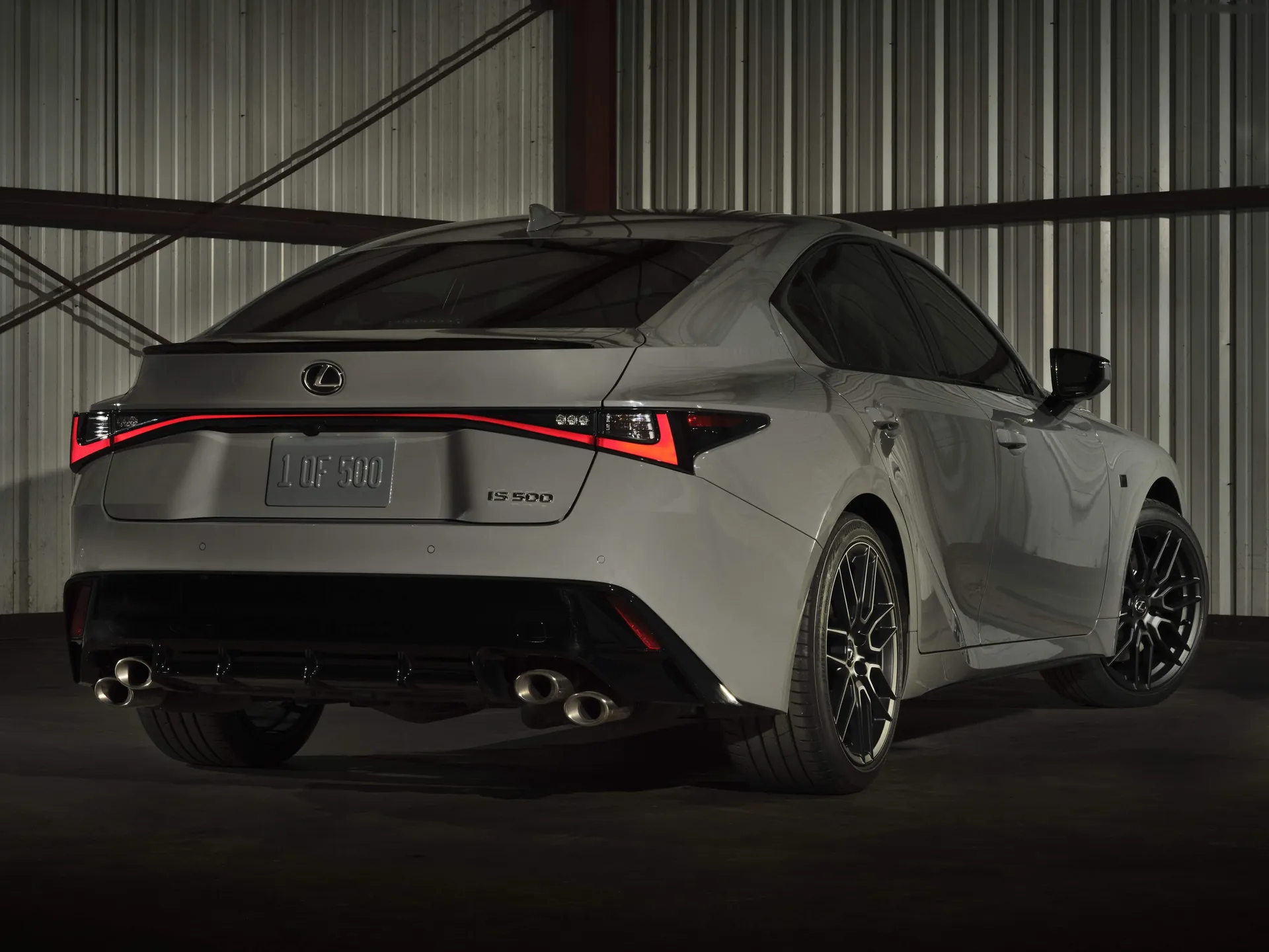 Lexus IS 500 Launch Edition (2022) - Rear Three-Quarter