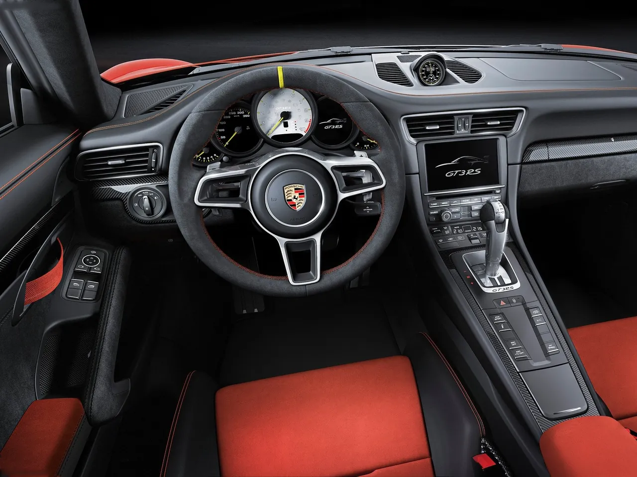 Porsche 911 GT3 RS (2016) – interiér