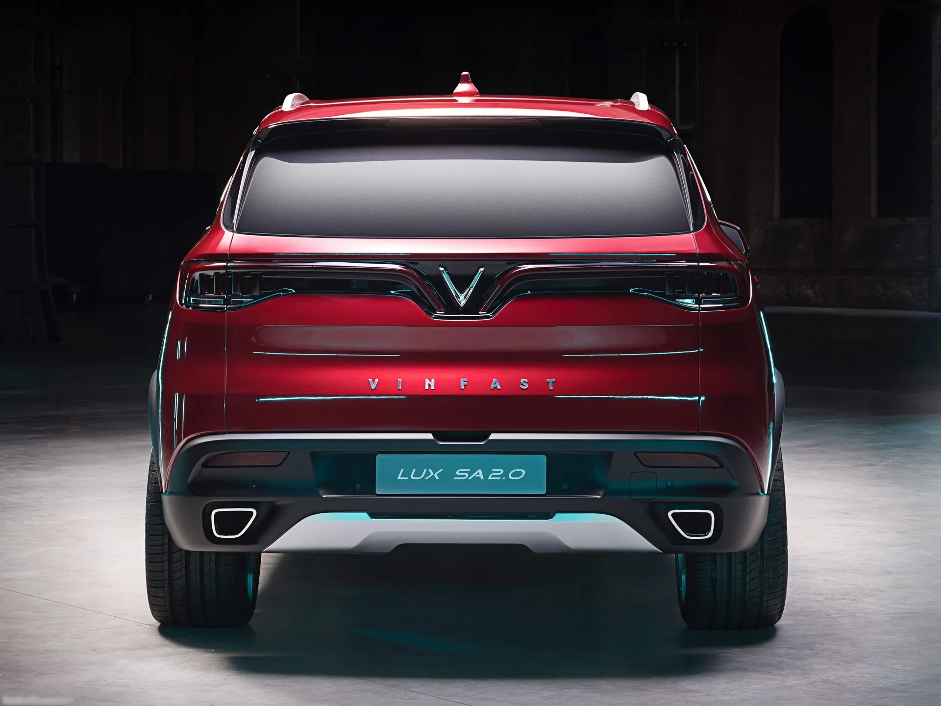 VinFast LUX SA2.0 SUV (2020) – zezadu