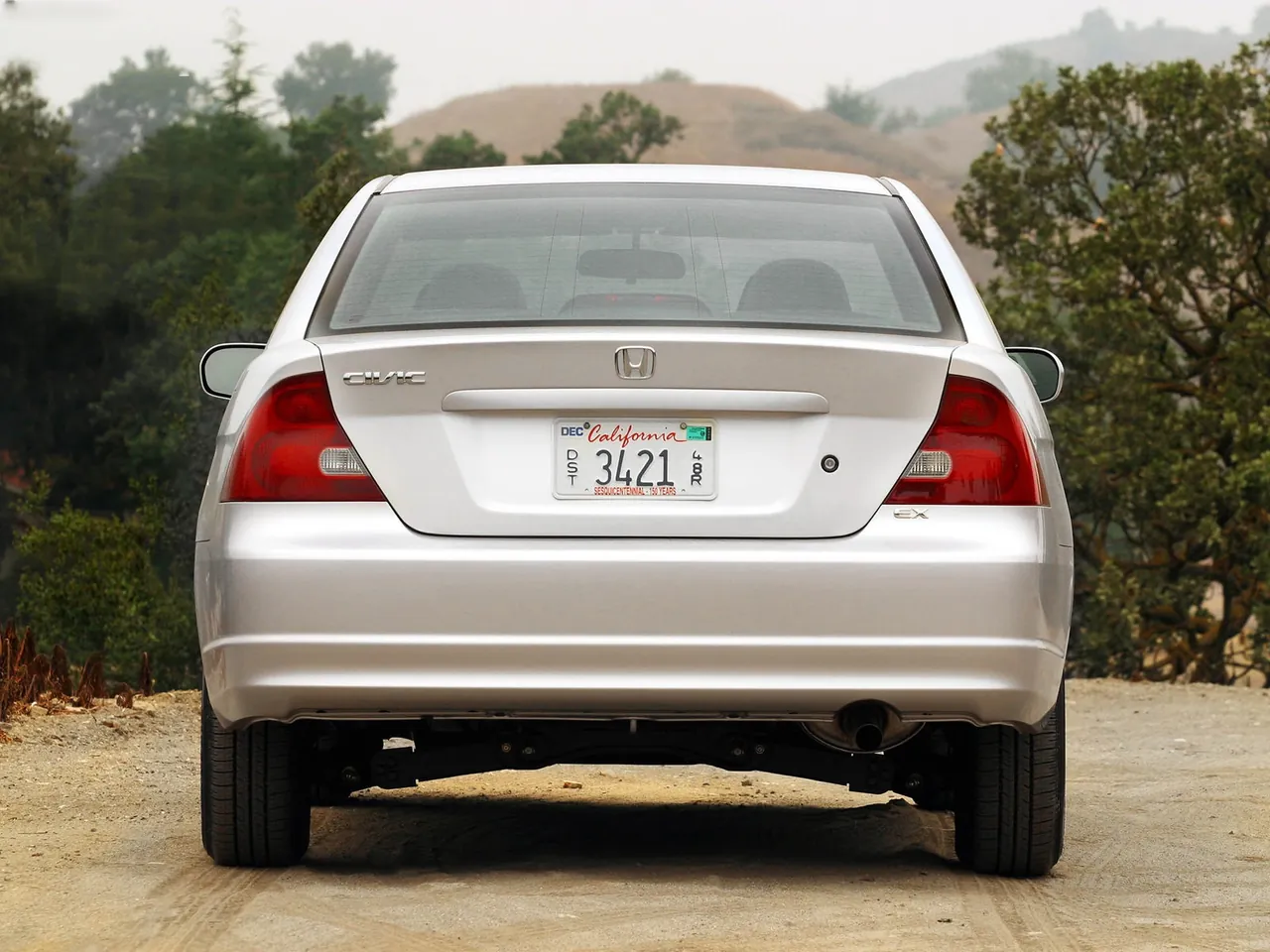 Honda Civic Coupe (2003) – zezadu