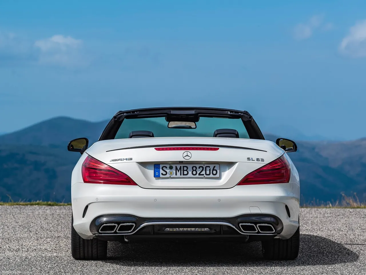 Mercedes-Benz SL63 AMG (2017) - Rear