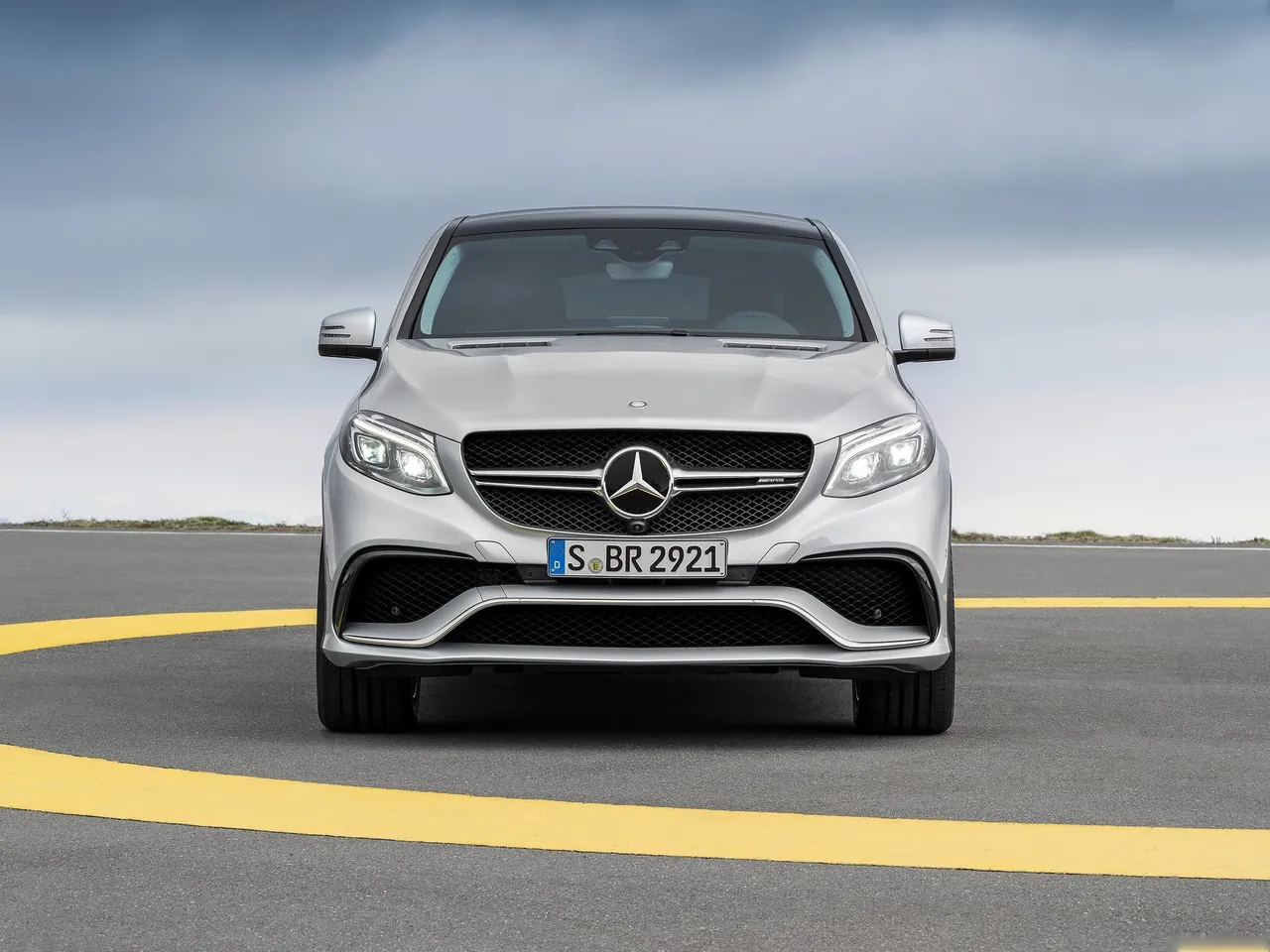 Mercedes-Benz GLE63 AMG Coupe (2016) – zepředu