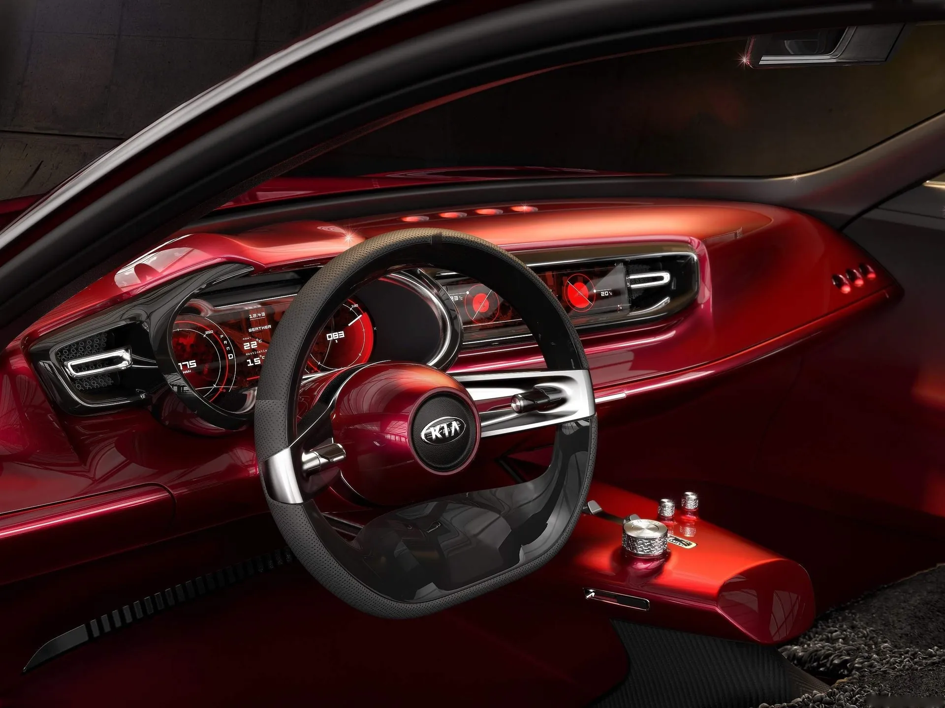 Kia Proceed Concept (2017) – interiér