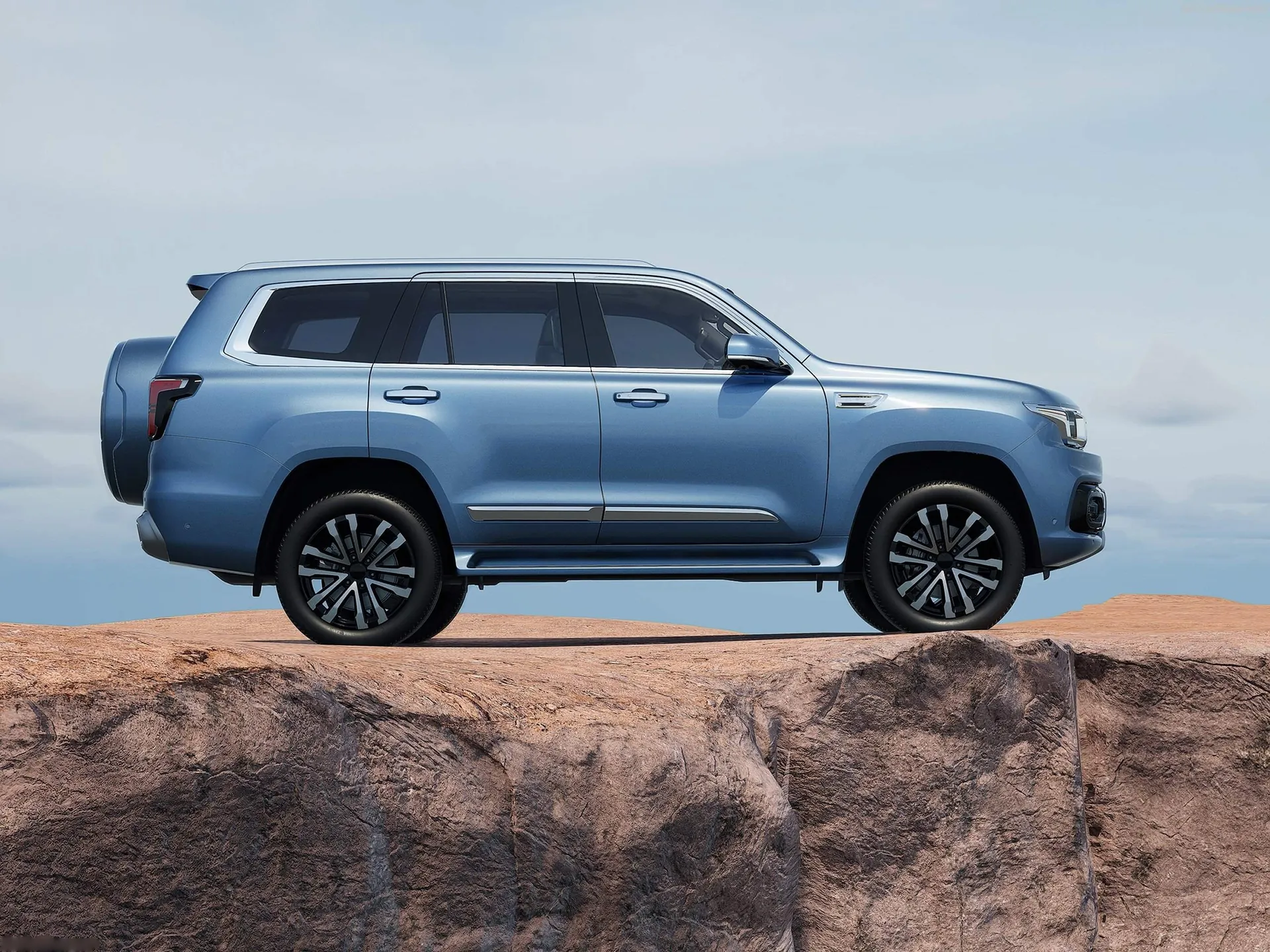 BAIC Beijing BJ60 (2023) – boční profil