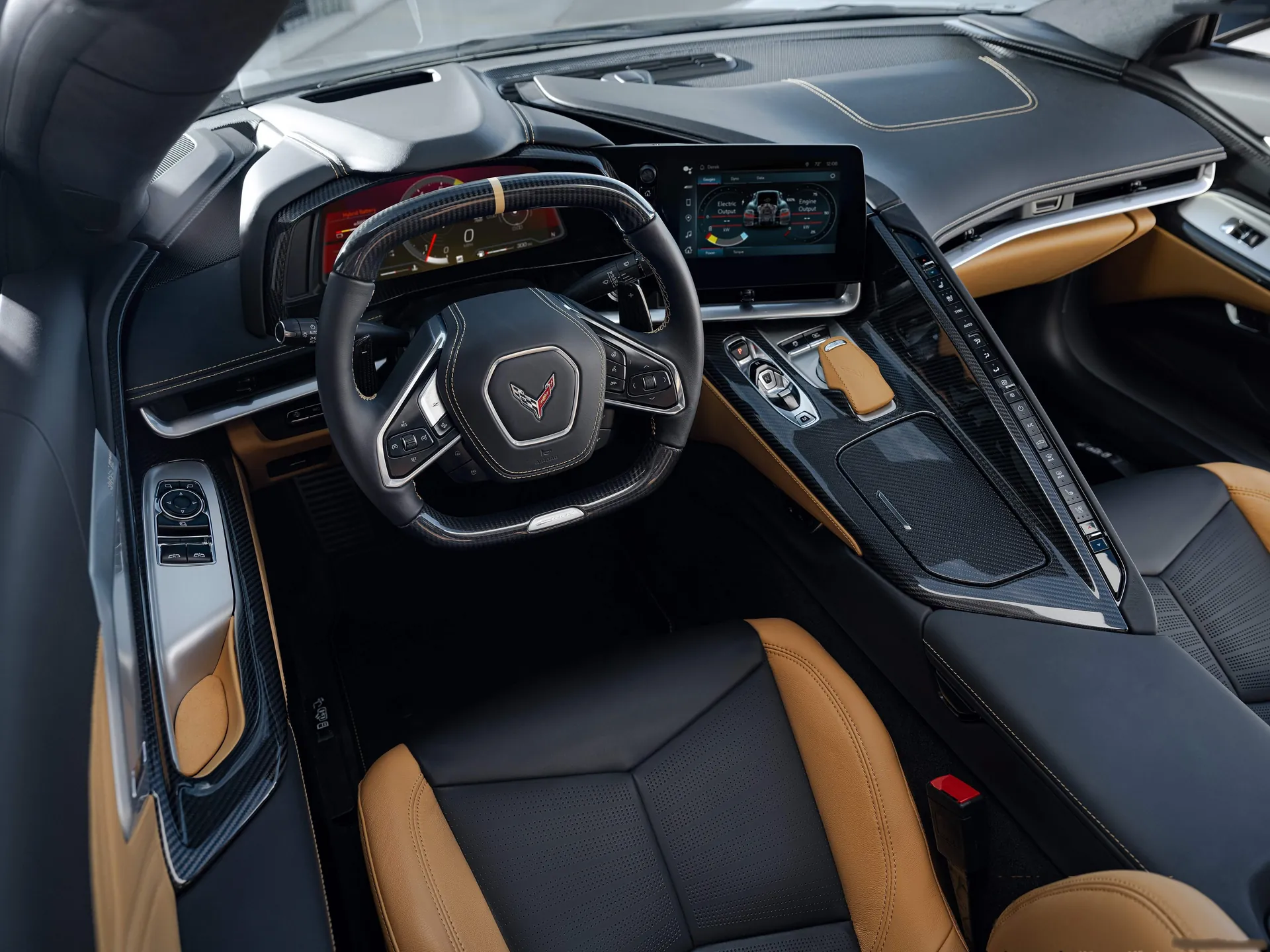 Chevrolet Corvette E-Ray (2024) – interiér