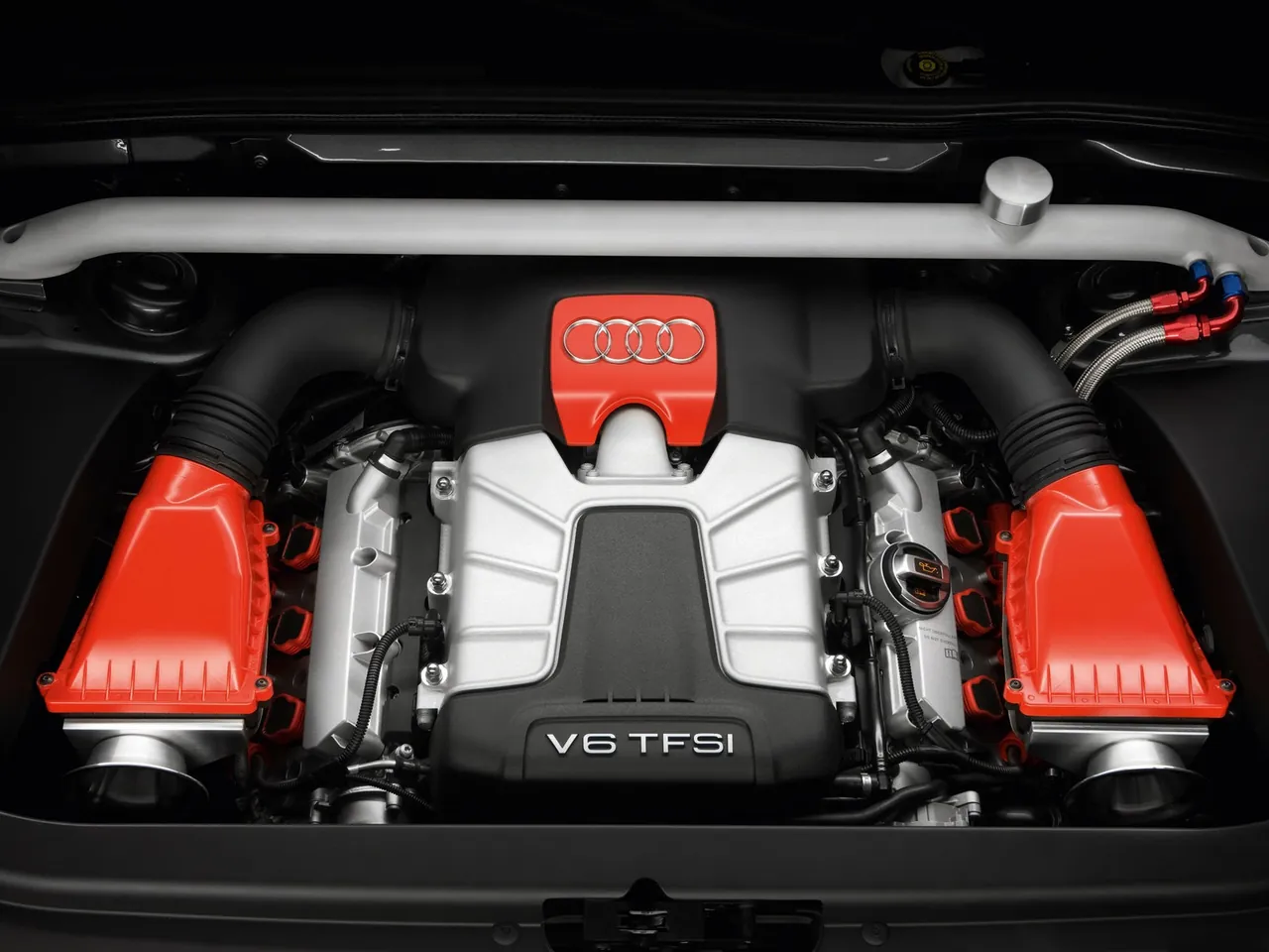 Audi Q5 Custom Concept (2009) – motorový prostor