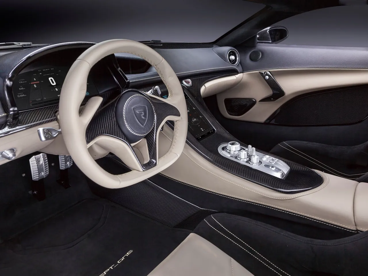 Rimac Concept One (2016) – interiér