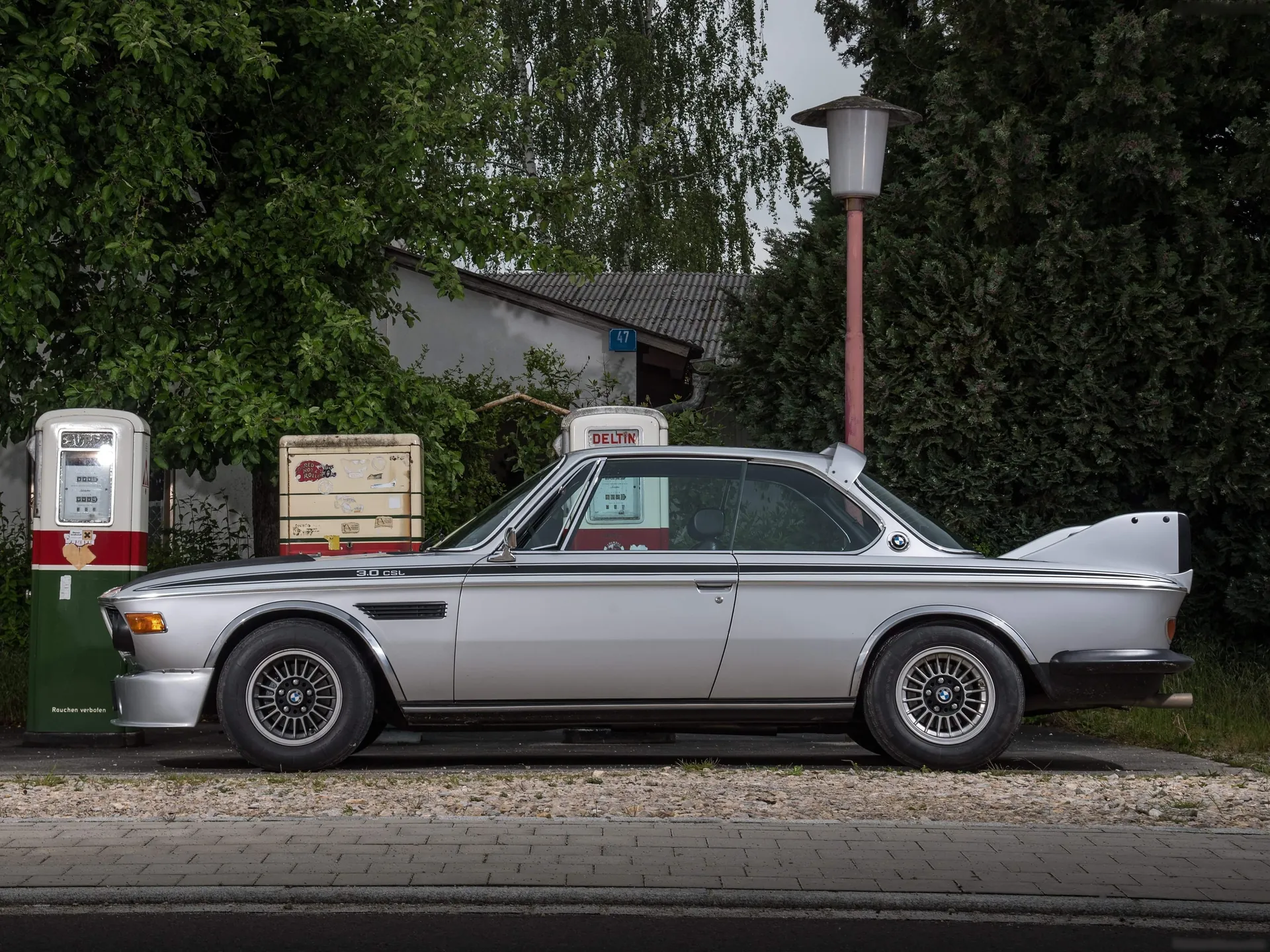 BMW 3.0 CSL (1973) – boční profil
