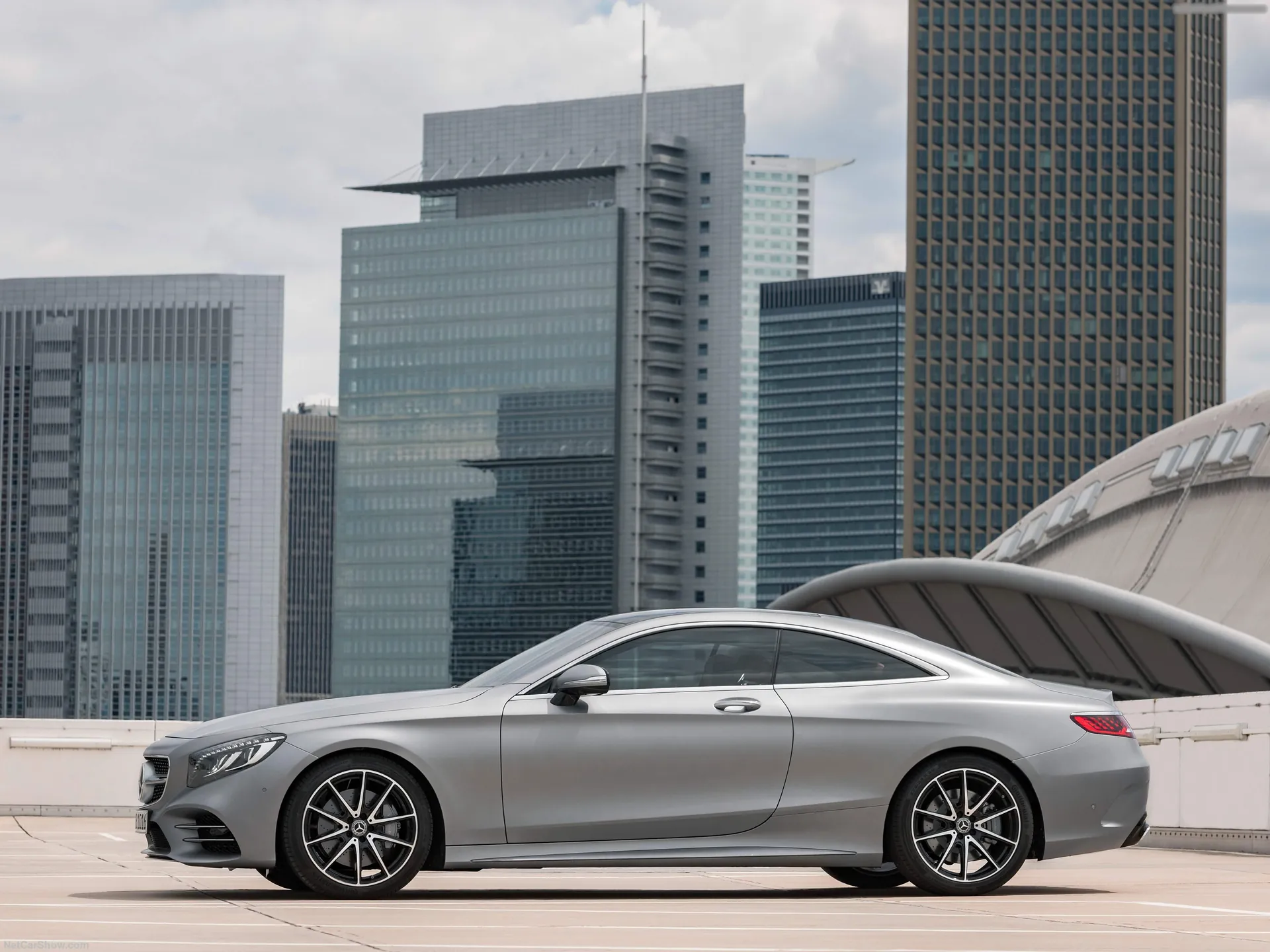 Mercedes-Benz S-Class Coupe (2018) - Side Profile