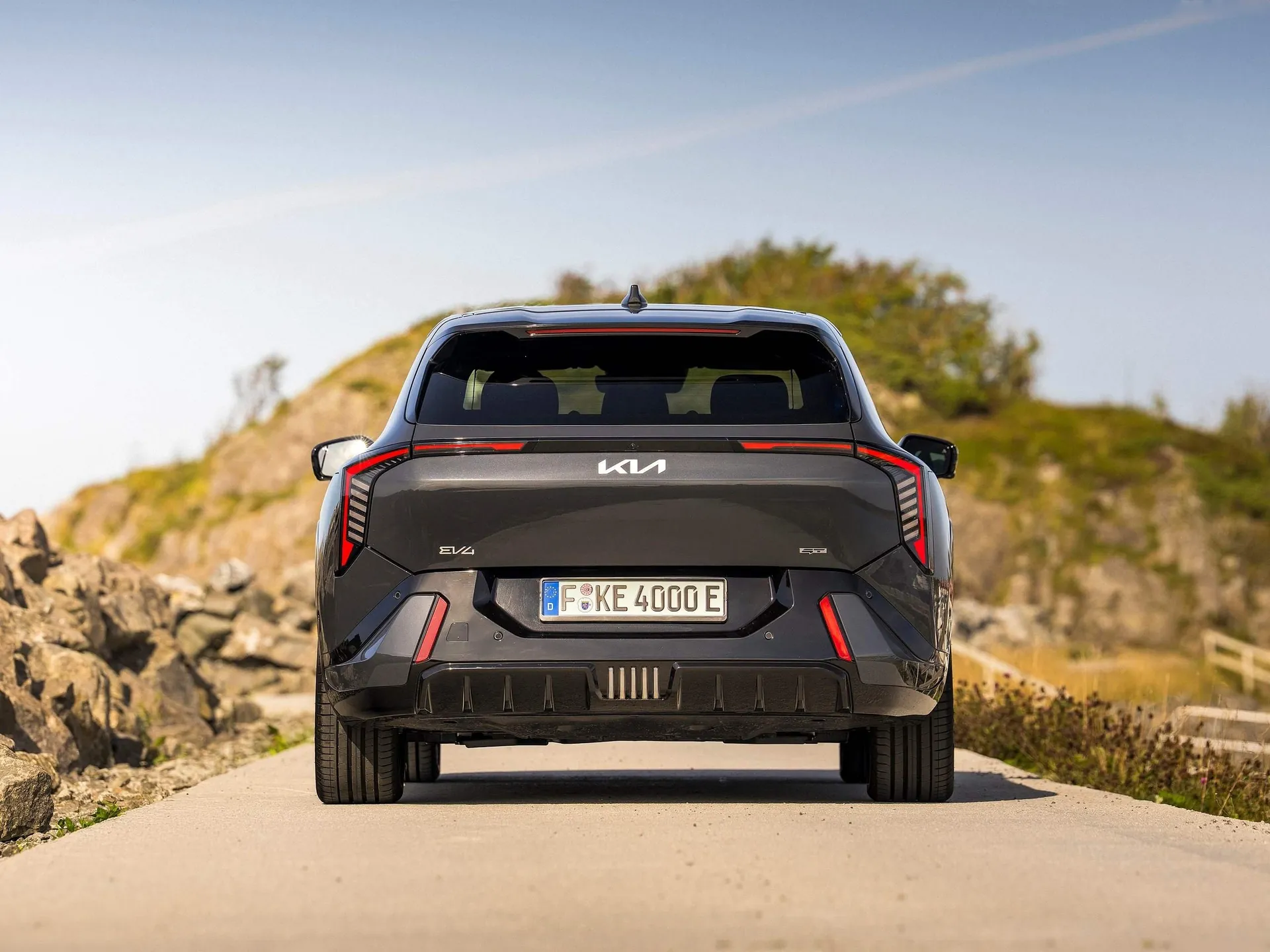 Kia EV4 GT Hatchback (2027) – zezadu
