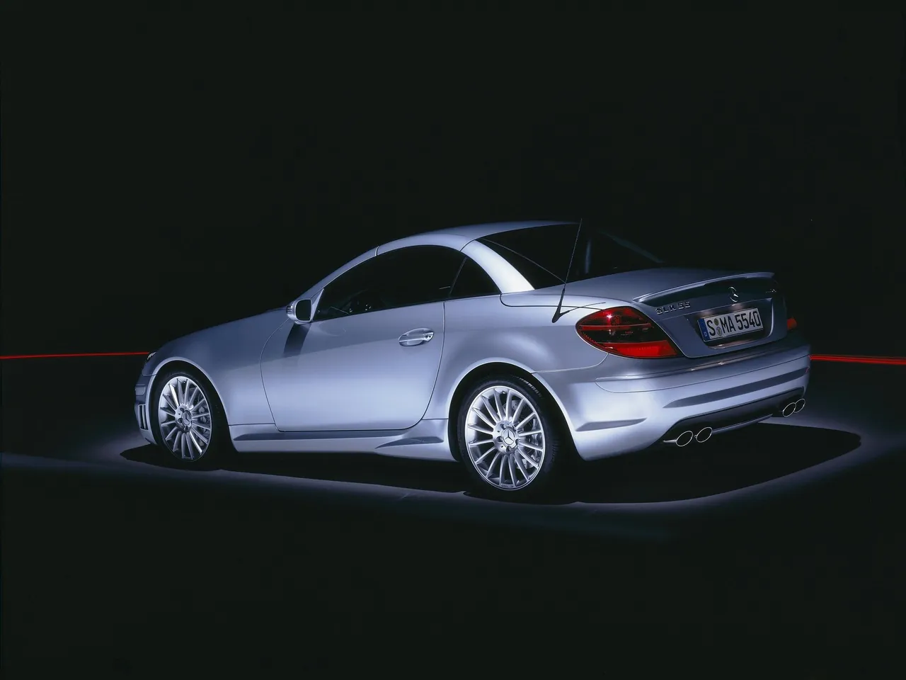 Mercedes-Benz SLK55 AMG (2005) - Rear Three-Quarter