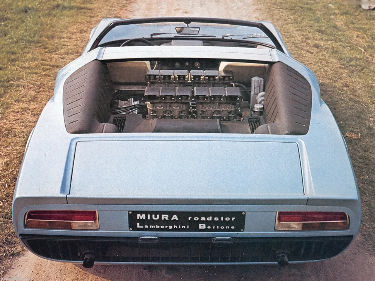 Lamborghini Miura Roadster (1968) – zezadu