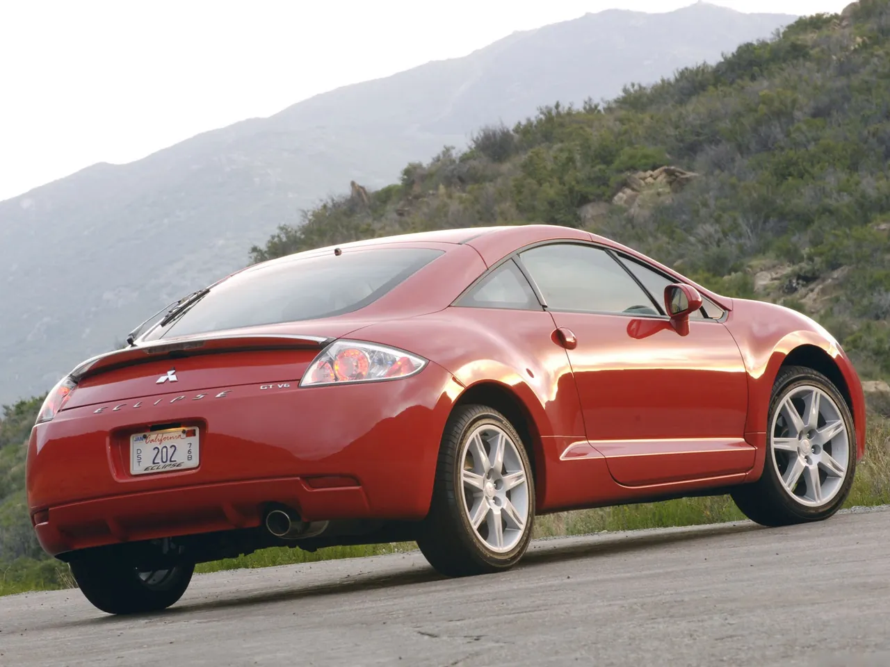 Mitsubishi Eclipse GT (2007) - Rear Three-Quarter