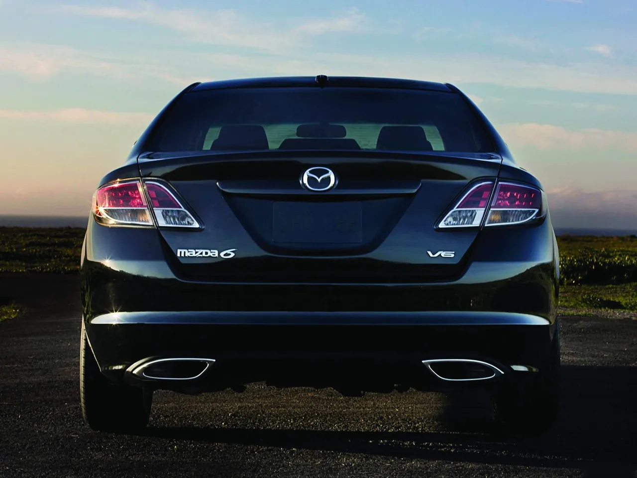 Mazda 6 US-spec (2009) – zezadu