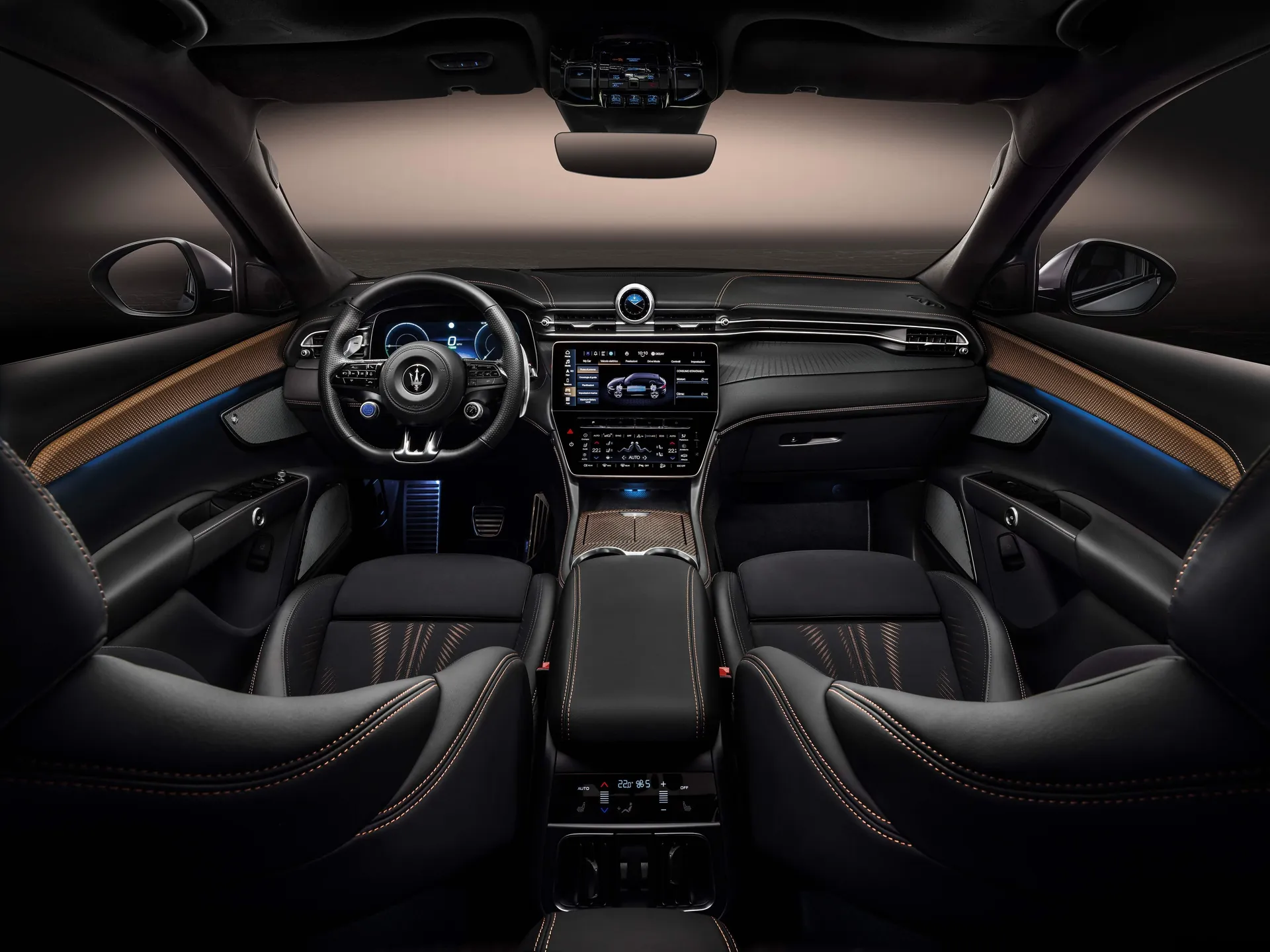 Maserati Grecale Folgore (2024) – interiér