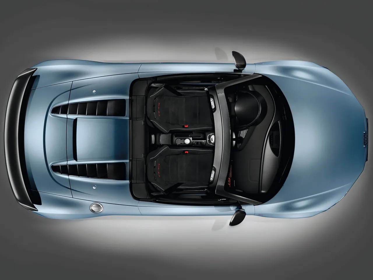 Audi R8 GT Spyder (2012) – pohled shora