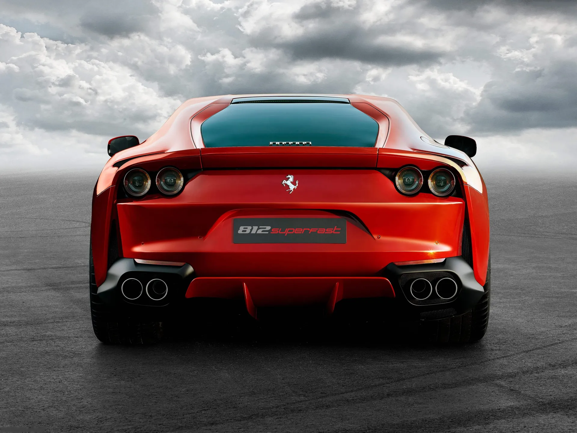 Ferrari 812 Superfast (2018) - Rear