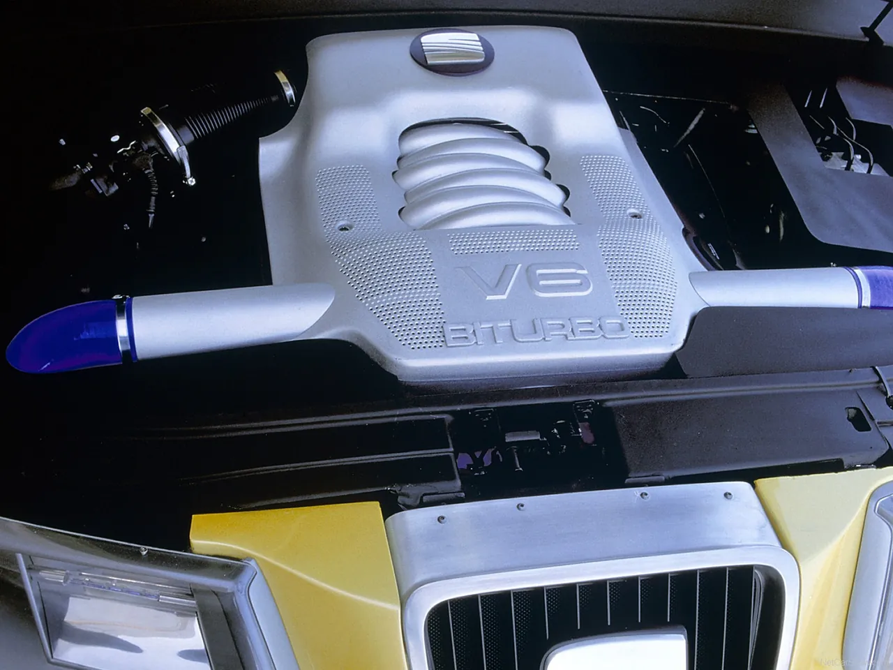 Seat Bolero 330 BT Concept (1998) – motorový prostor