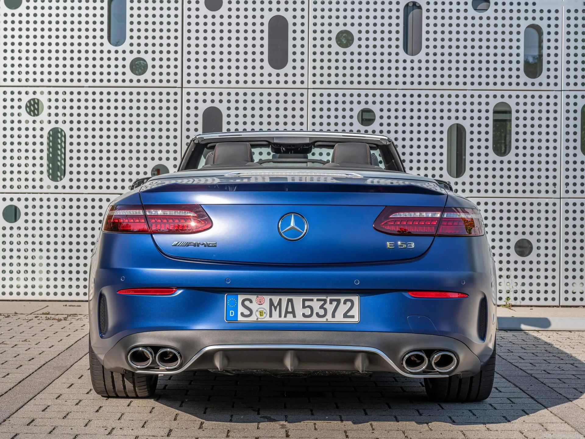 Mercedes-Benz E53 AMG Cabriolet (2021) – zezadu