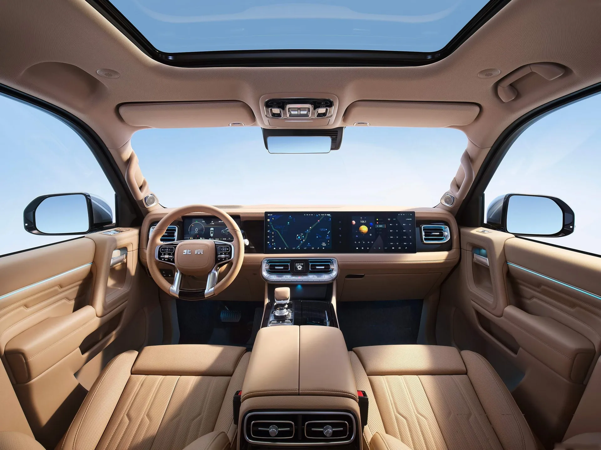 BAIC Beijing BJ60e (2025) – interiér