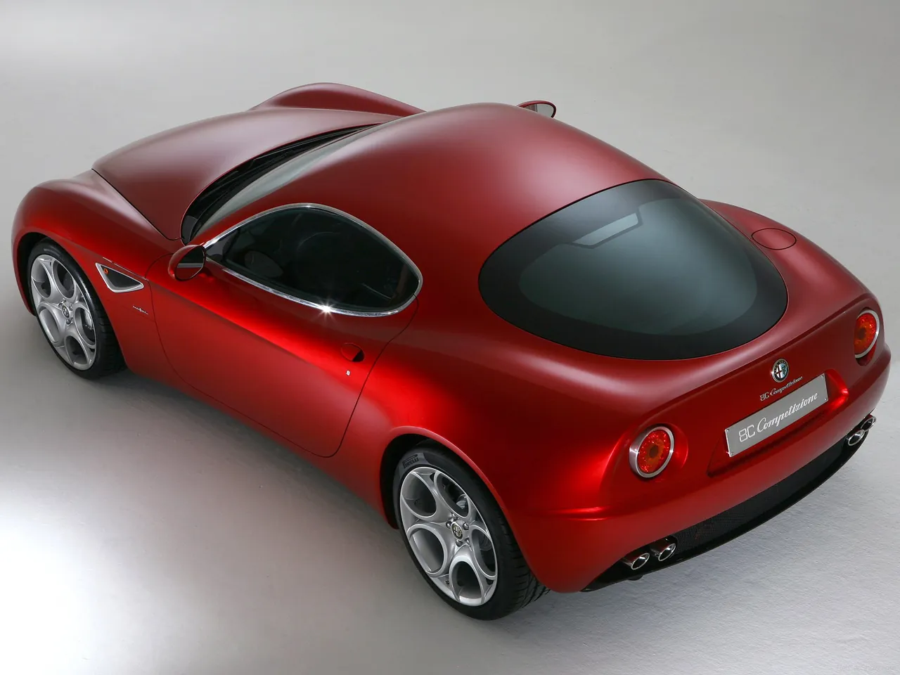 Alfa Romeo 8c Competizione (2007) - Rear Three-Quarter
