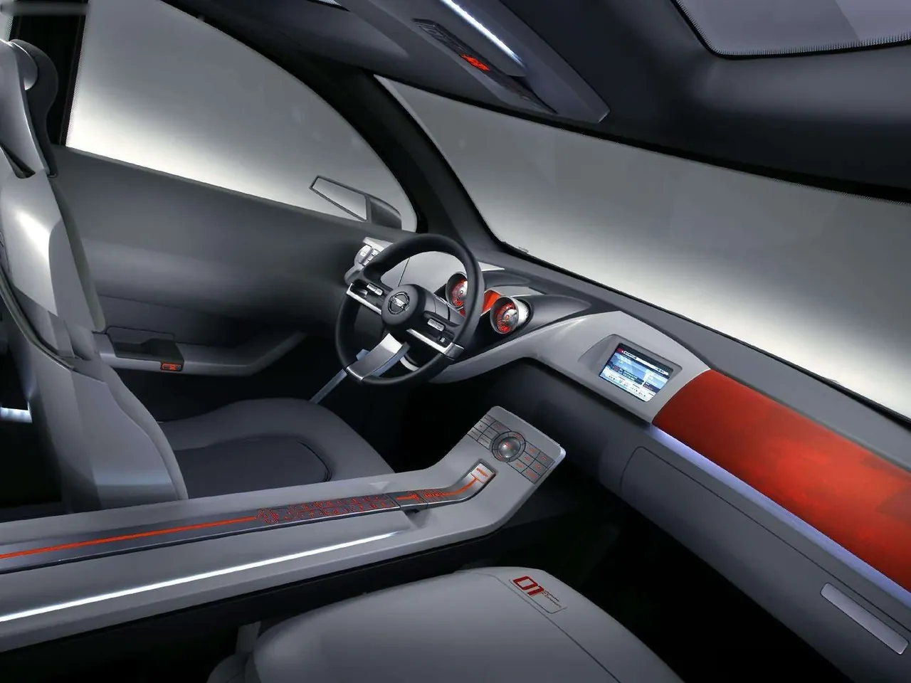 Nissan Qashqai Concept (2004) – interiér