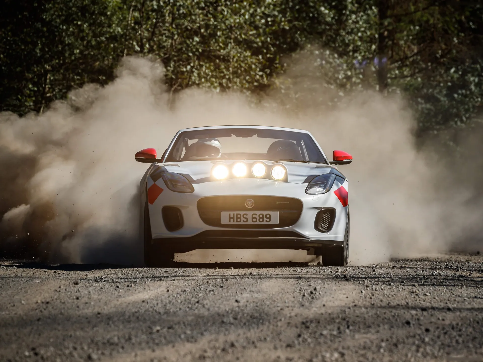 Jaguar F-Type Rally Concept (2018) – zepředu
