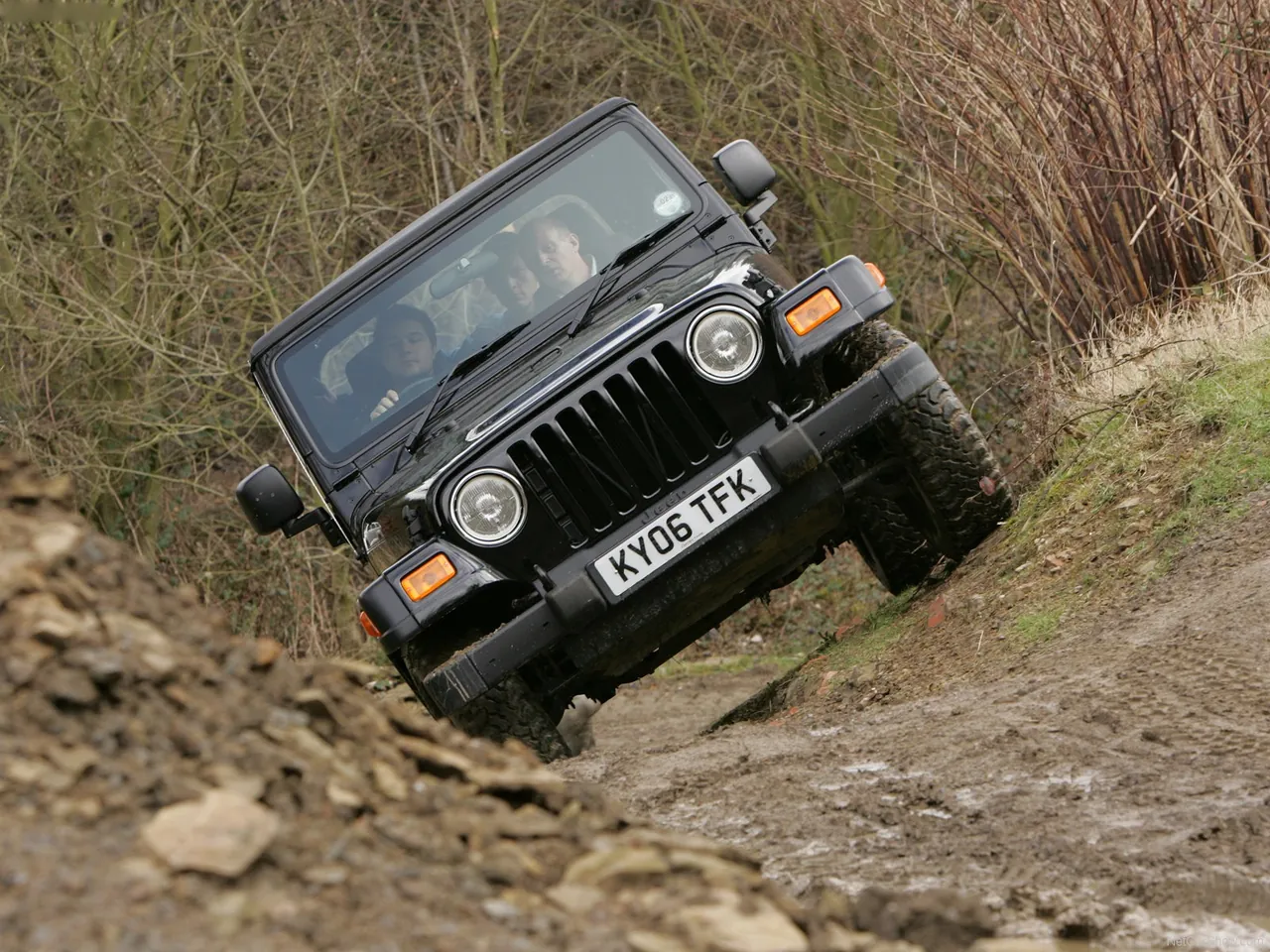 Jeep Wrangler [UK] (2005) - Front