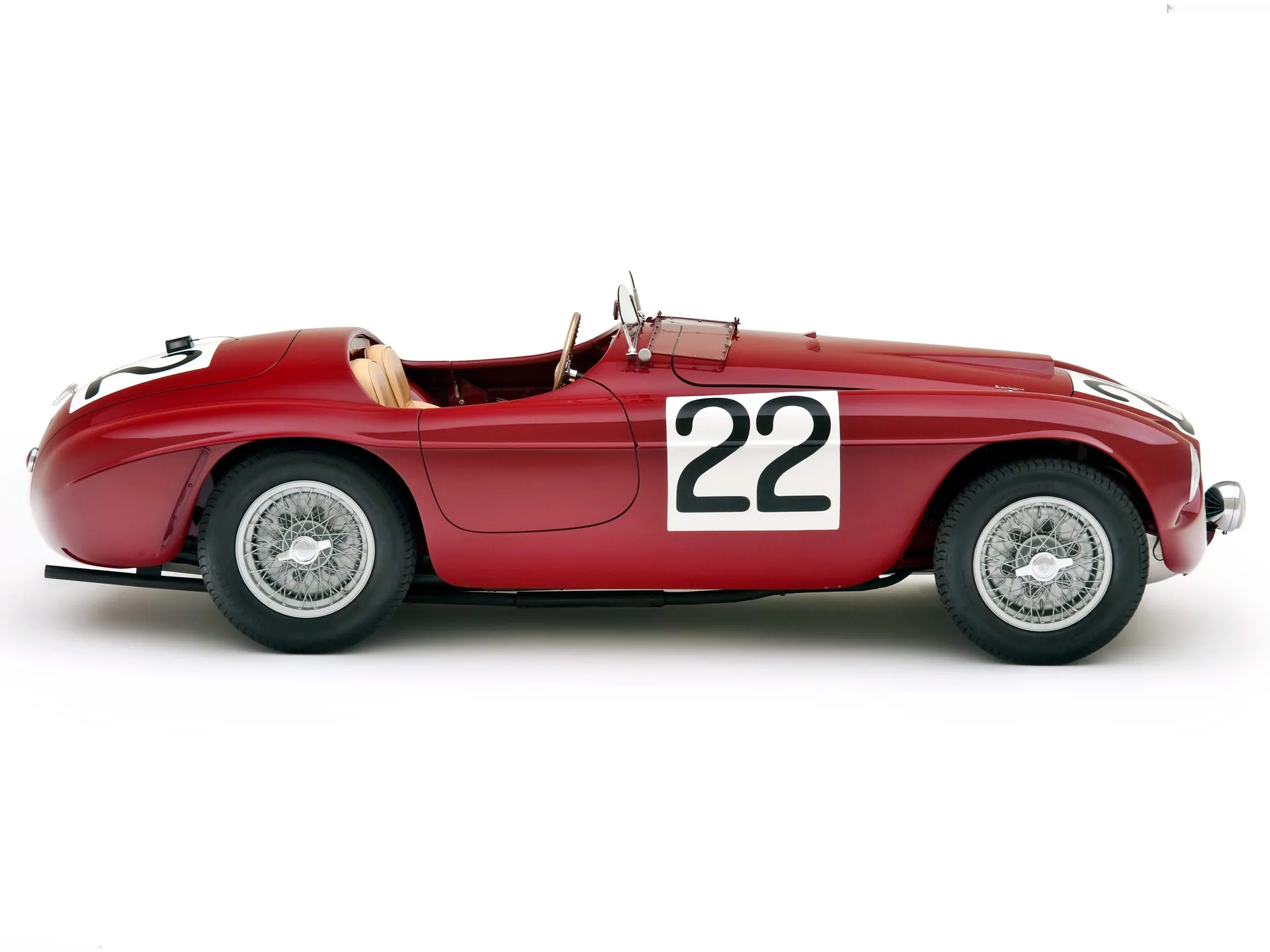 Ferrari 166MM (1949) – boční profil