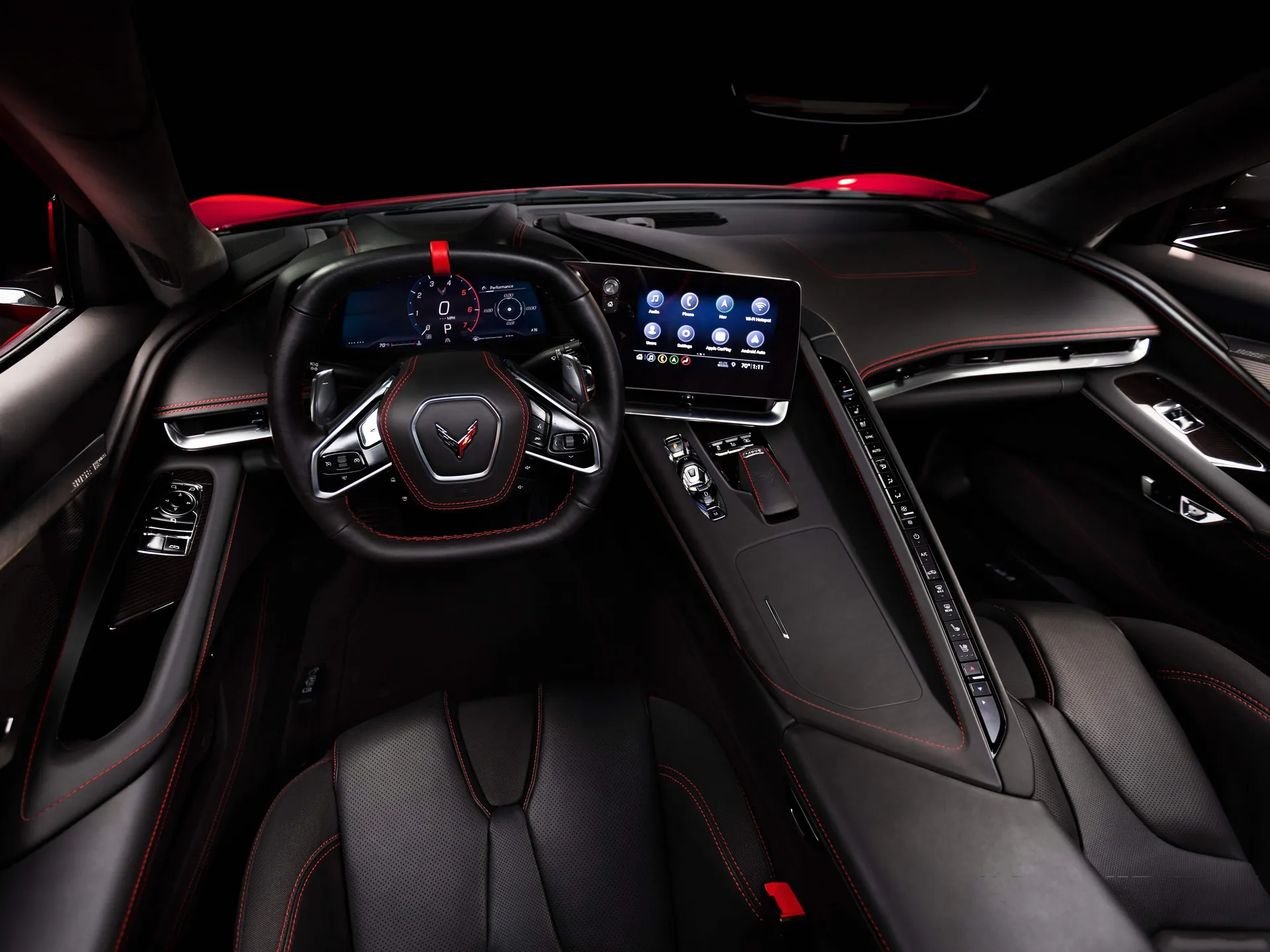 Chevrolet Corvette C8 Stingray (2020) – interiér