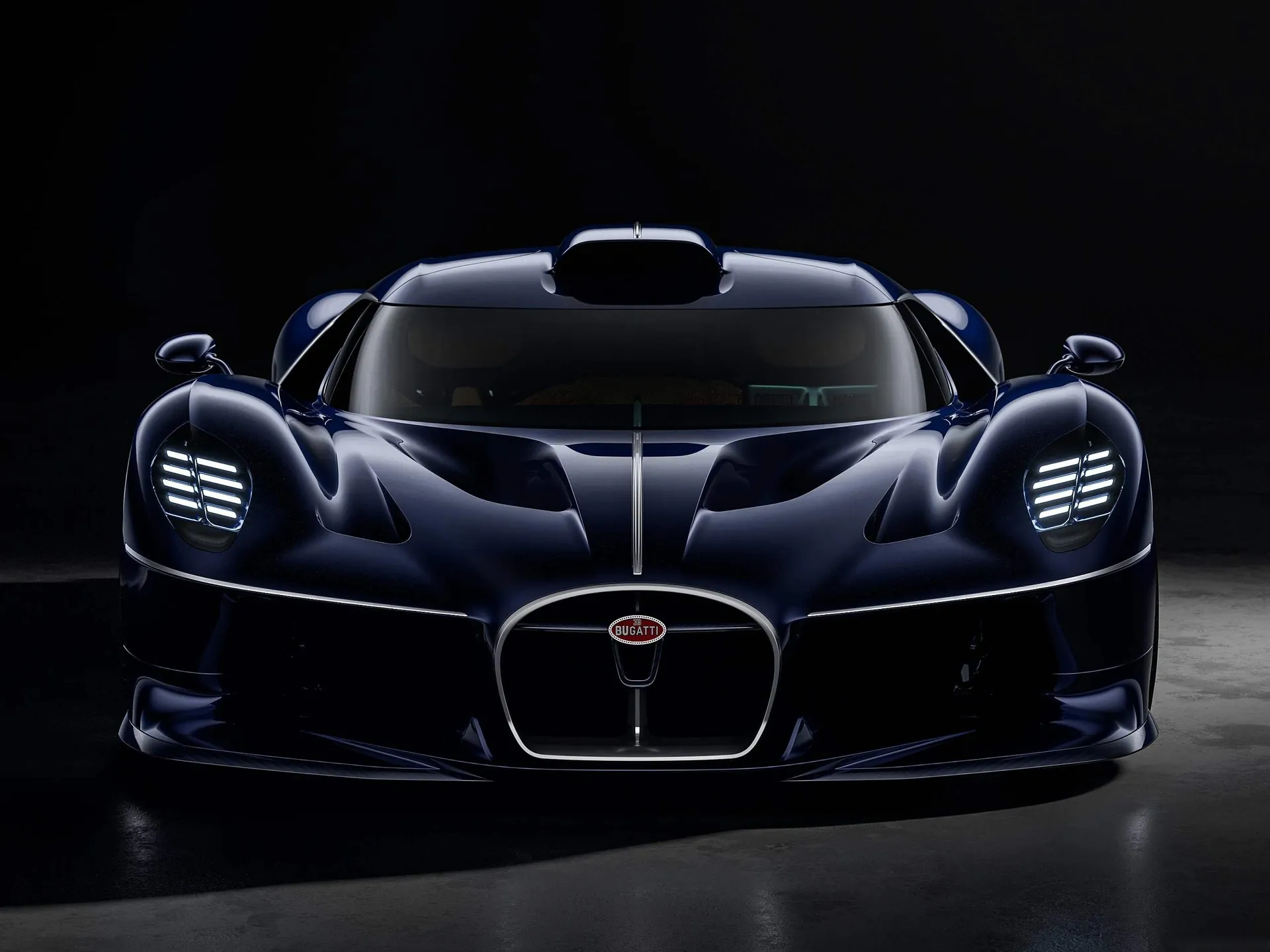 Bugatti Destrier (2026) – zepředu