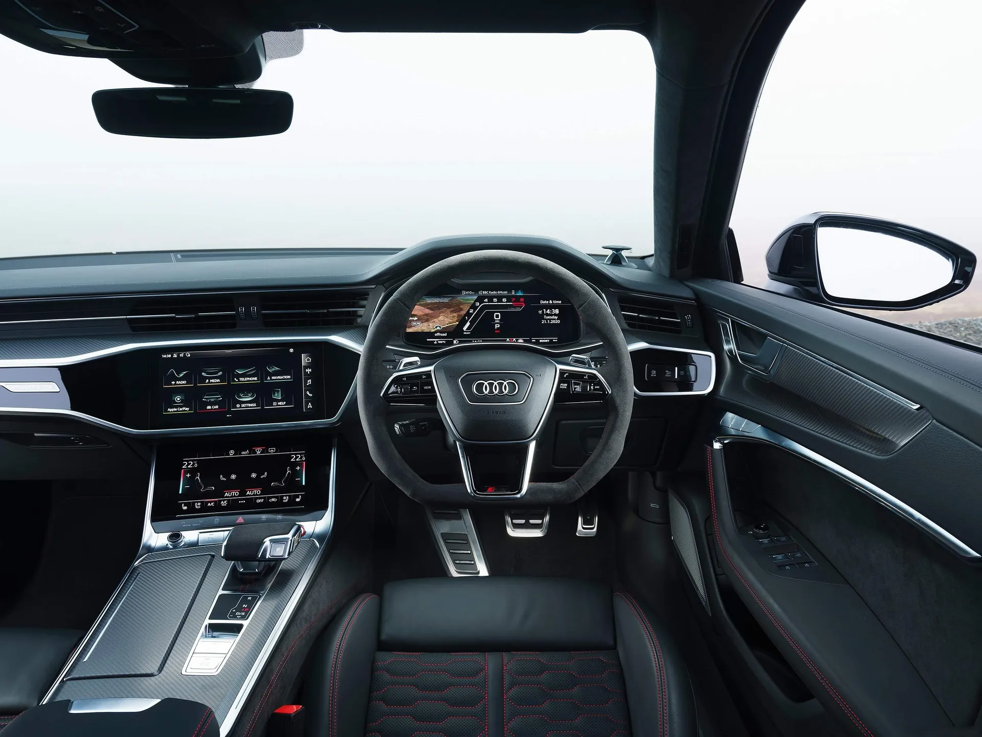 Audi RS6 Avant [UK] (2020) - Interior