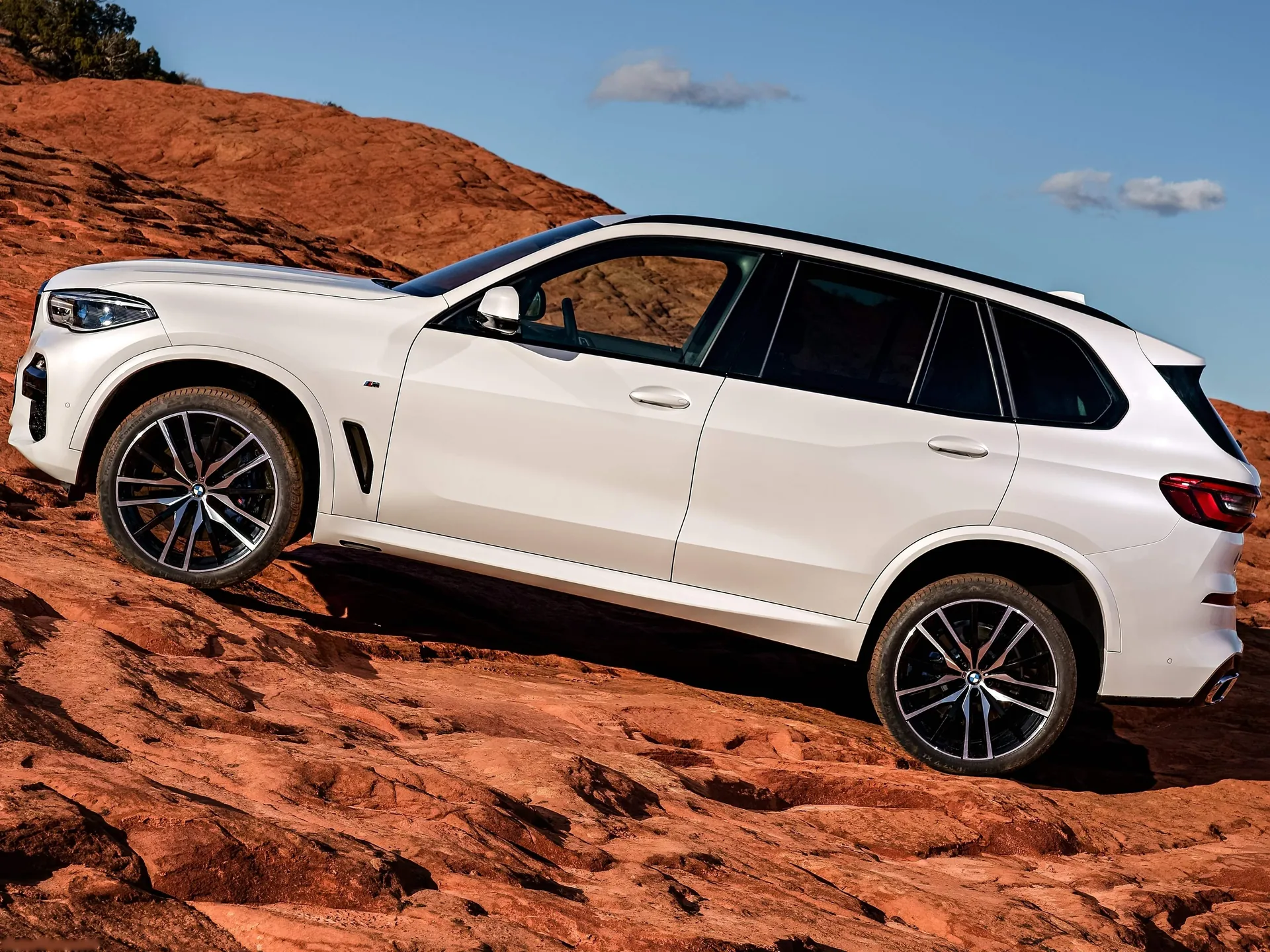 BMW X5 (2019) – boční profil
