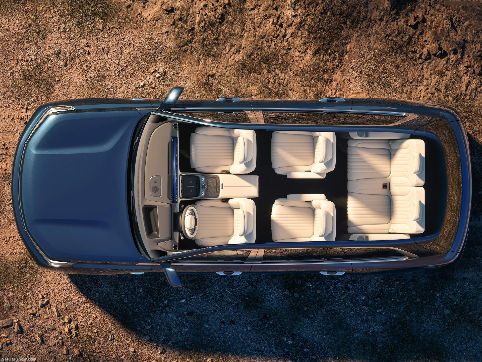 Geely Galaxy M9 (2026) – pohled shora