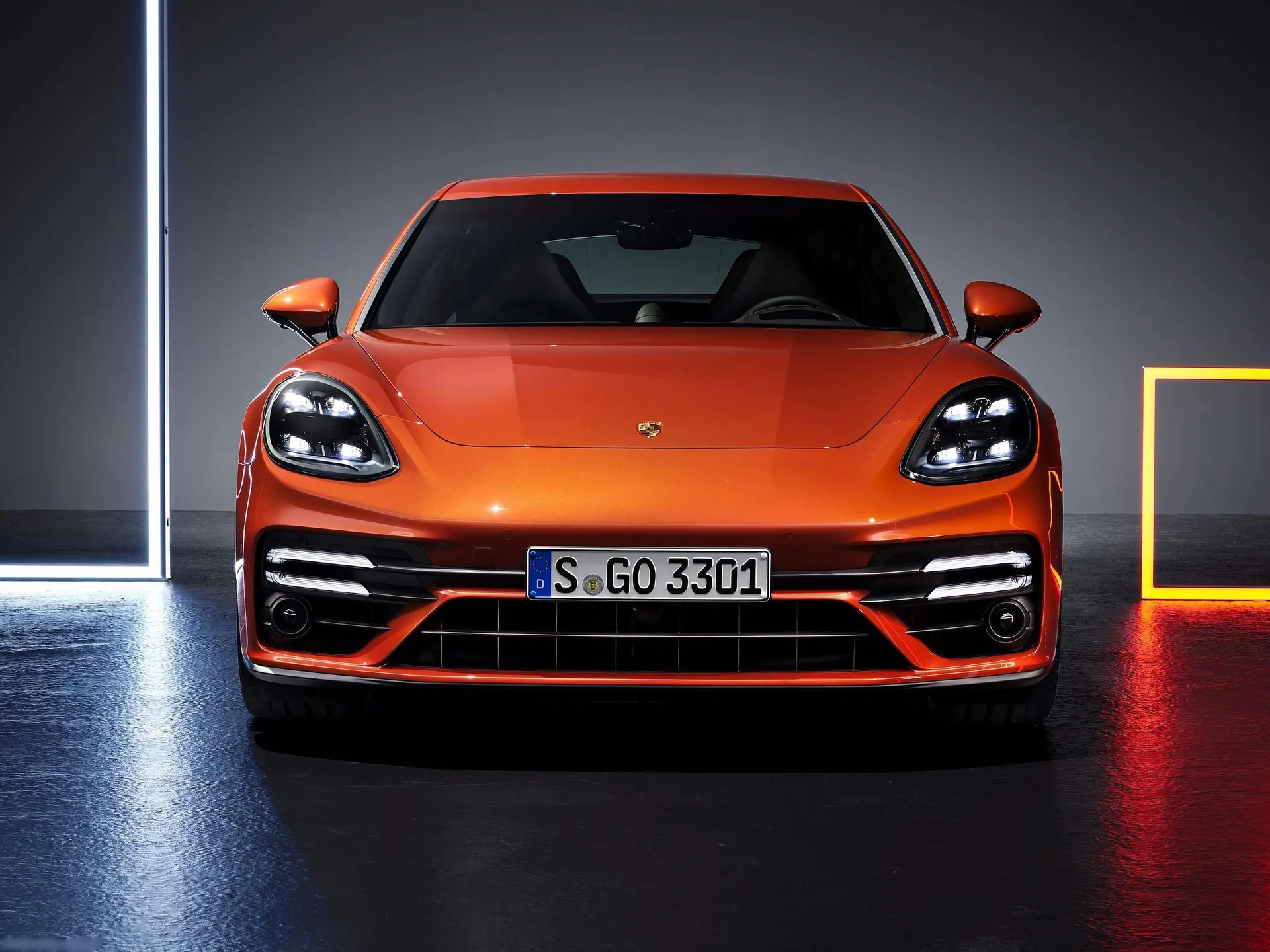 Porsche Panamera Turbo S (2021) – zepředu