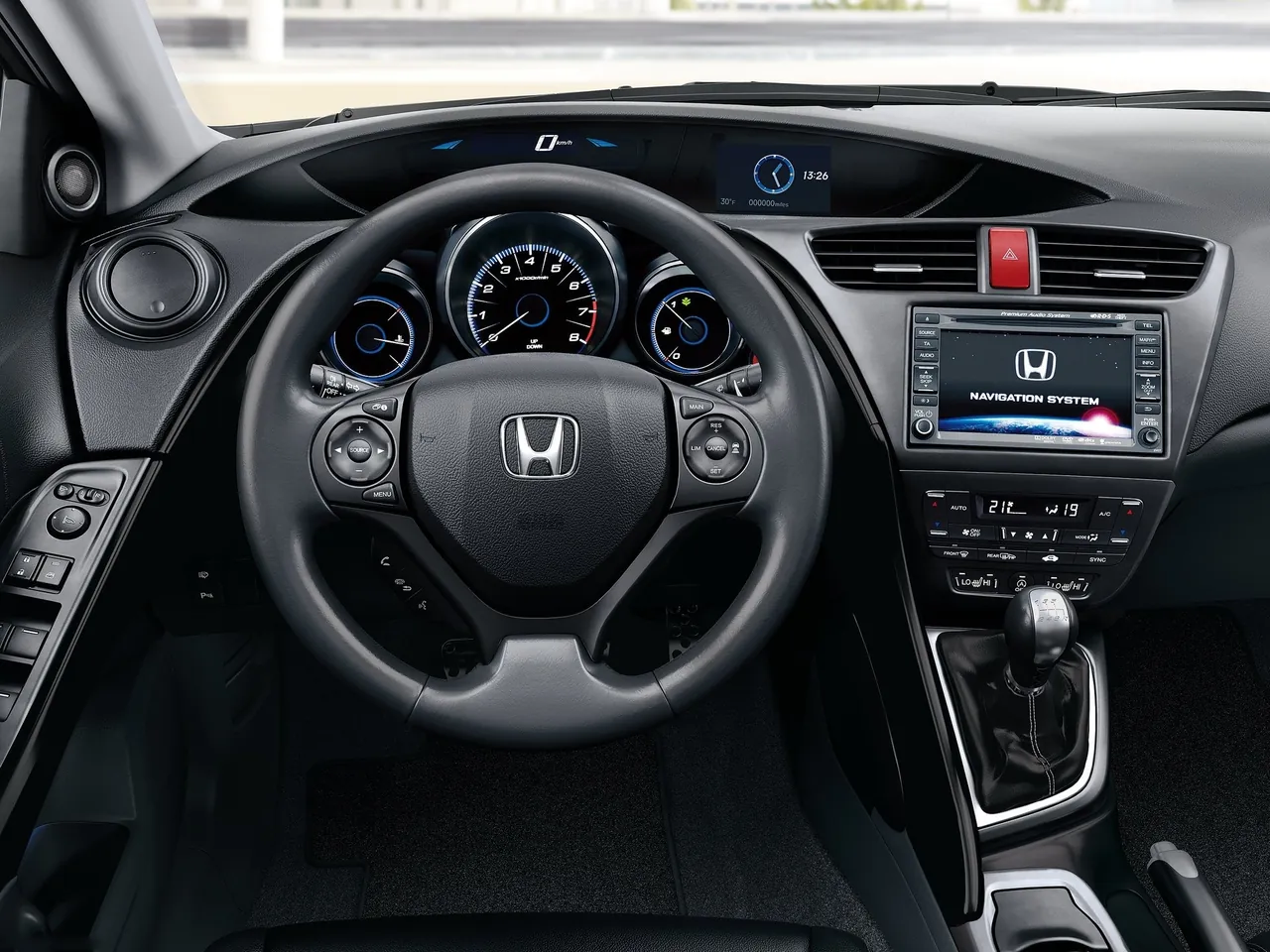 Honda Civic [EU] (2012) – interiér