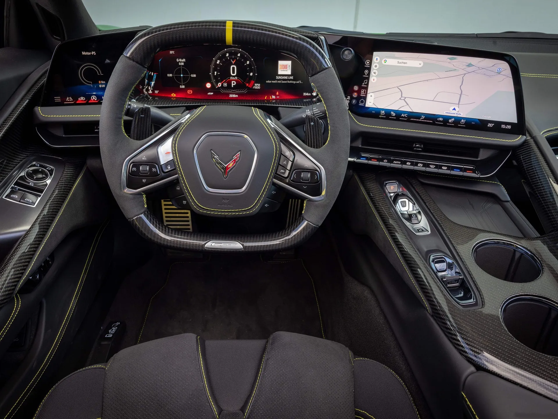 Chevrolet Corvette E-Ray [EU] (2026) – interiér