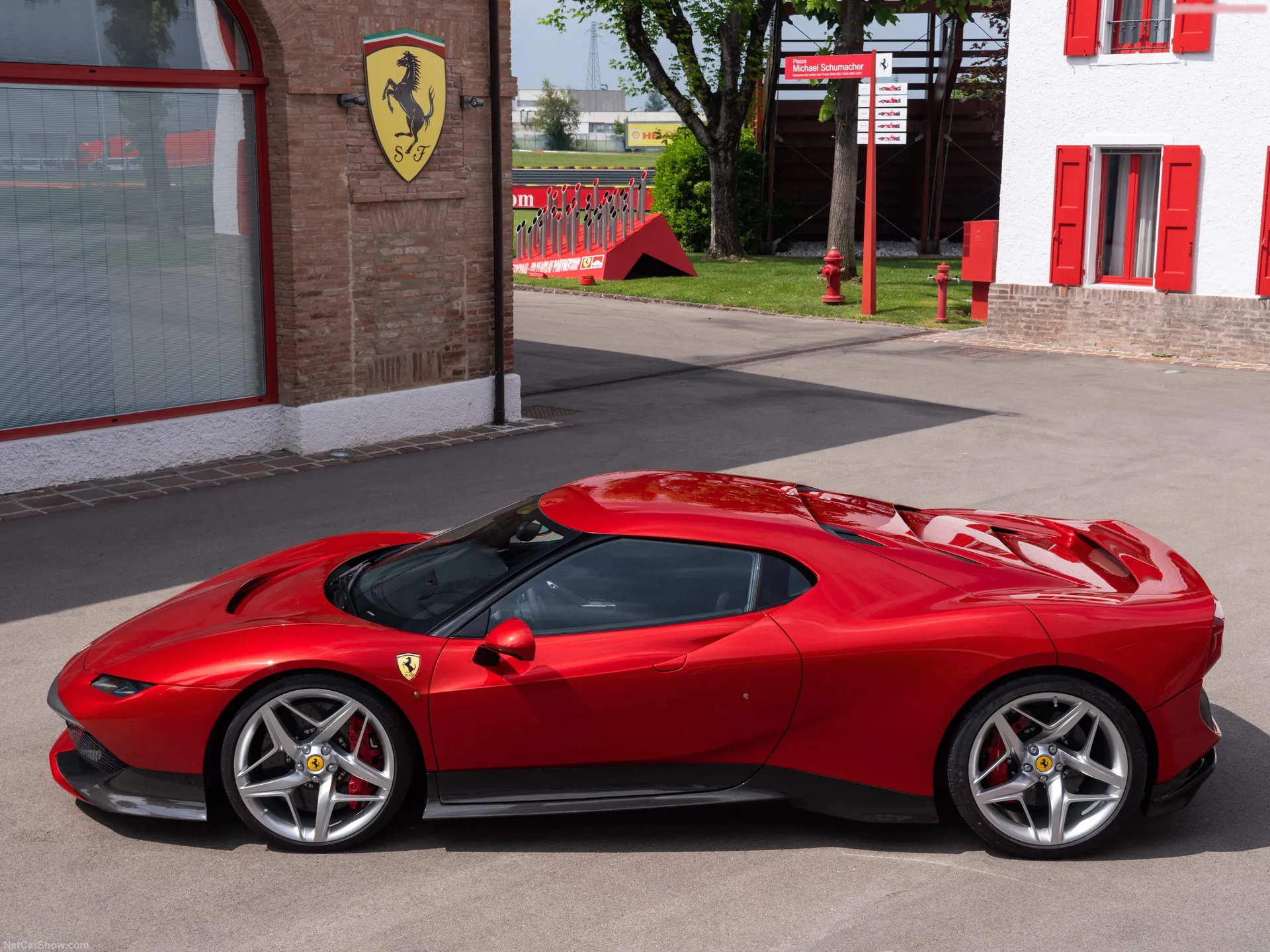 Ferrari SP38 (2018) - Side Profile