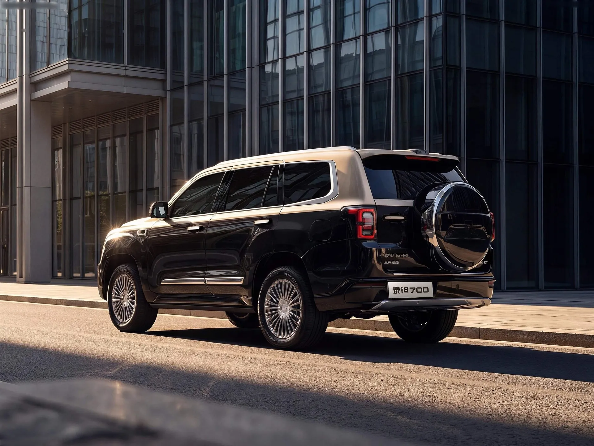 BAIC Taitan 700 (2026) – zadní tříčtvrteční pohled