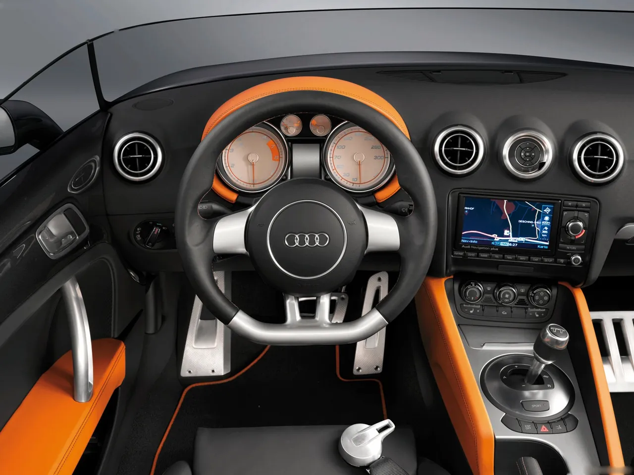 Audi TT clubsport quattro Concept (2007) – interiér