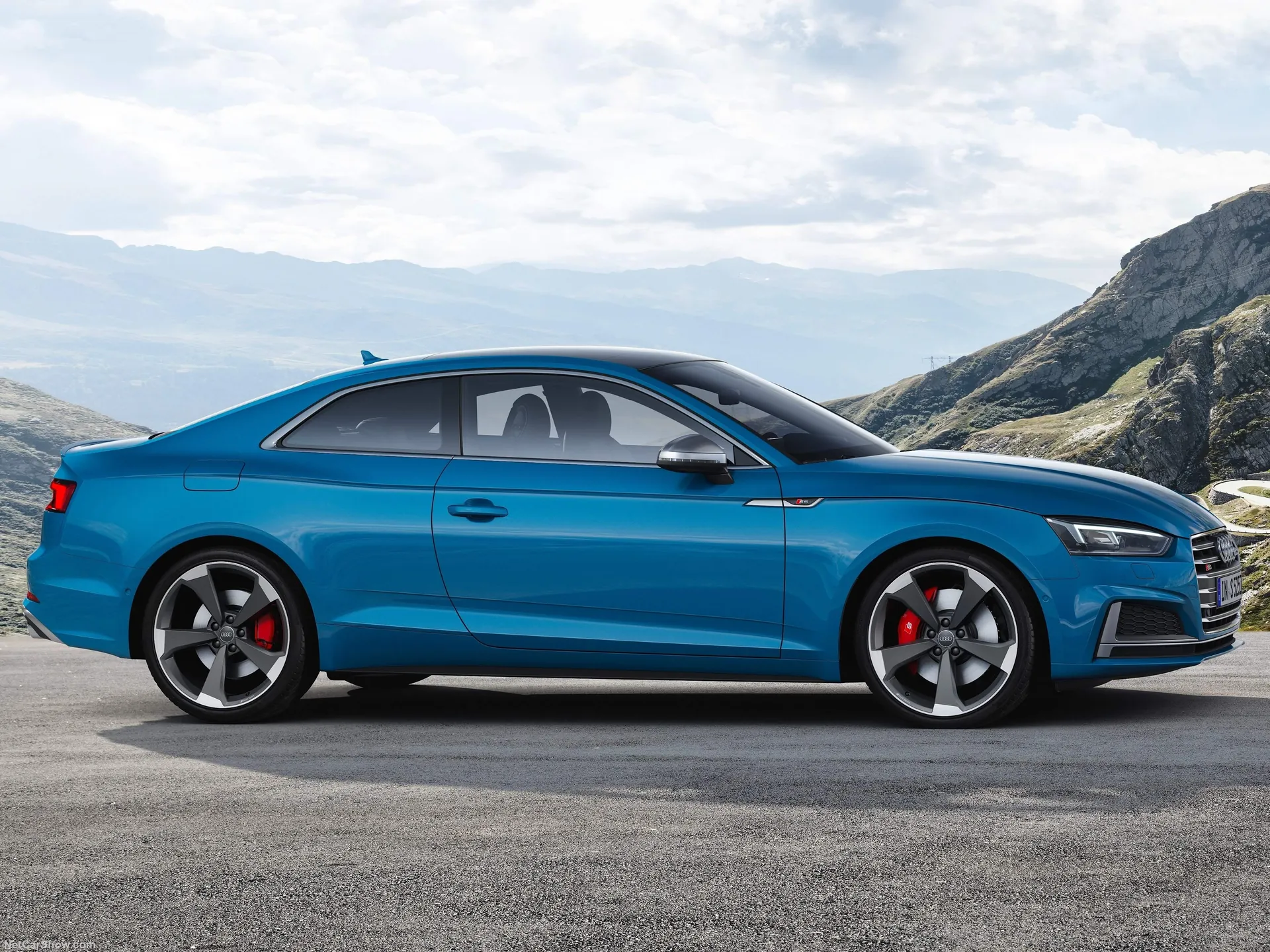 Audi S5 Coupe TDI (2019) - Side Profile